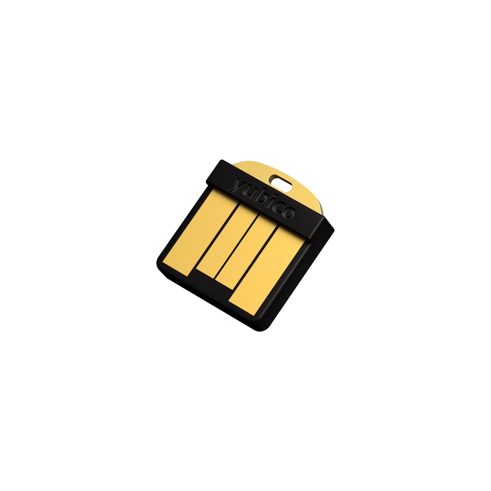 کلید امنیتی USB دو عاملیت Yubico YubiKey 5 Nano - به جایگاه‌های USB-A مناسب - حساب‌های آنلاین خود را با بیش از یک رمز عبور محافظت کنید، کلید رمز USB مورد تأیید FIDO، اندازه بسیار کوچک اضافی