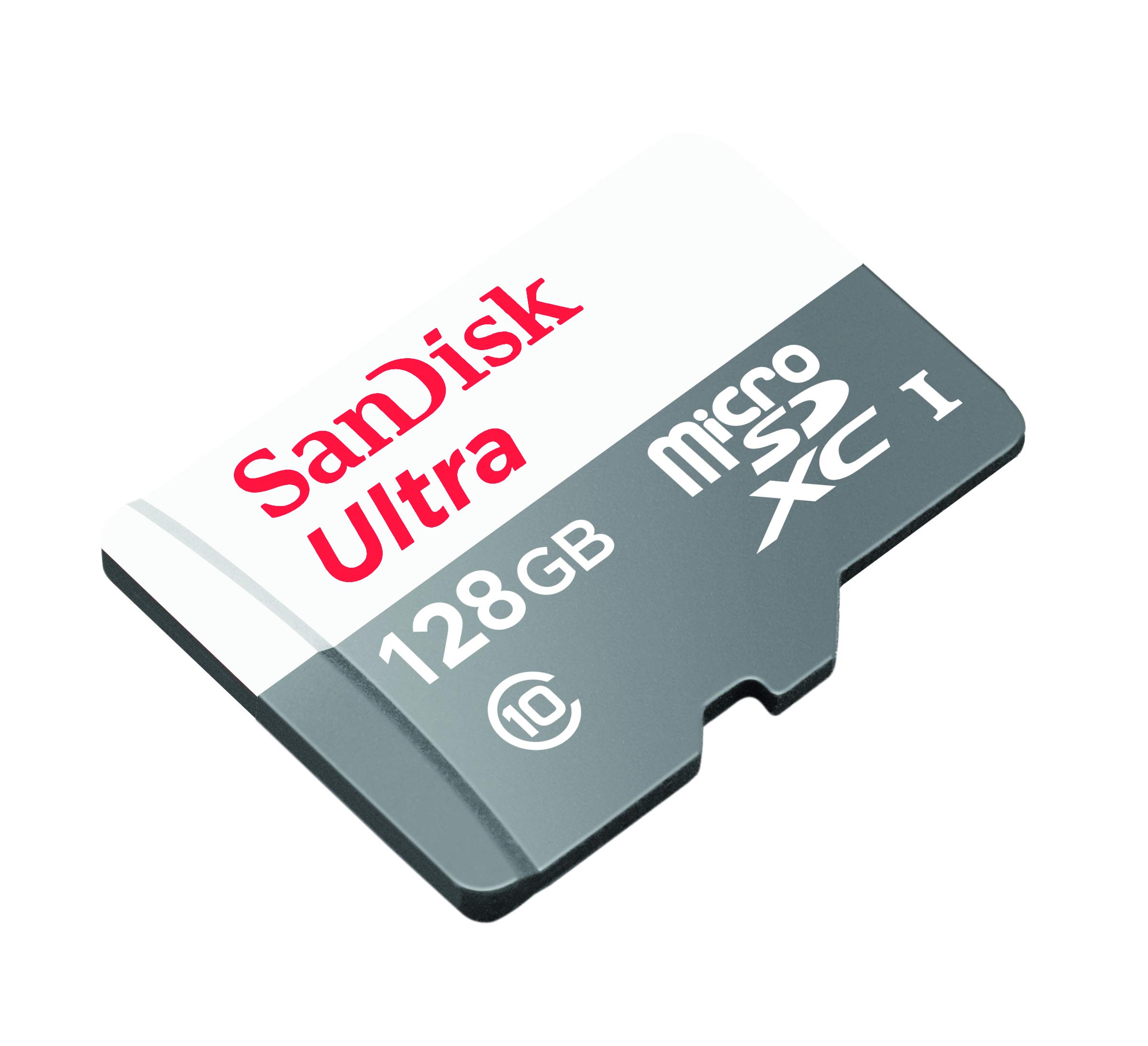 کارت حافظه SanDisk 128GB Ultra Upto 100MB/s UHS-I Class 10 microSDXC Card-SDSQUNS-128G-GN6MN