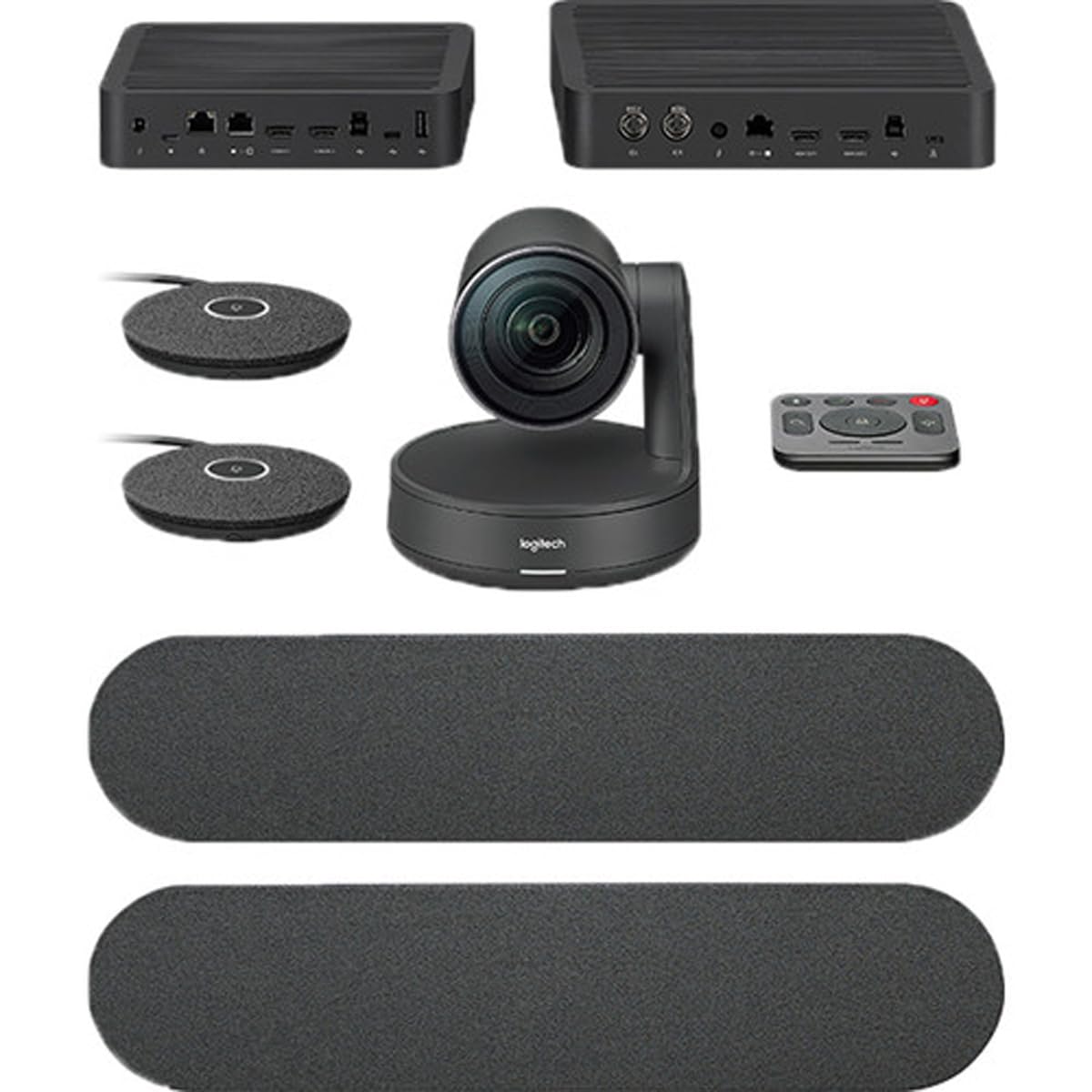 سیستم کنفرانس اولترا-اچ‌دی پریمیوم دوربین کنفرانس Logitech Rally Plus 960-001225 با کنترل اتوماتیک دوربین