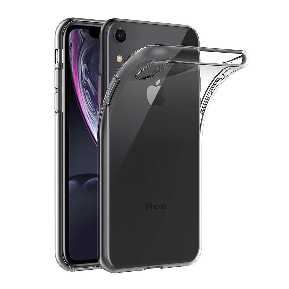 محافظ MaiJin برای آیفون XR (6.1 اینچ) نرم TPU لبه لاستیکی شفاف مناسب