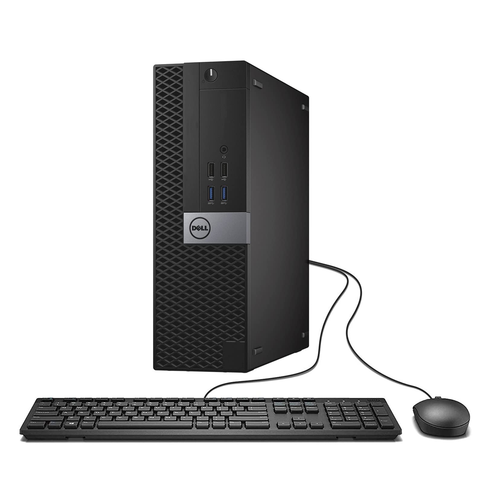 رایانه کوچک تجاری Dell Optiplex 7040 SFF (Intel Core i5-6500، 16GB Ram، 256GB SSD، DVD-RW، WiFi) Win 10 Pro (تجدید نظر شده، Certified Refurbished)