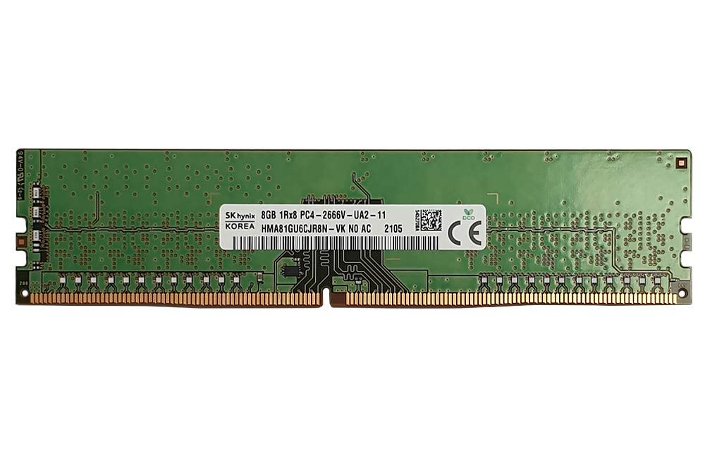 Hynix 8GB PC4-21300 DDR4-2666MHz 288-Pin DIMM 1.2V Module حافظه RAM HMA81GU6CJR8N-VK