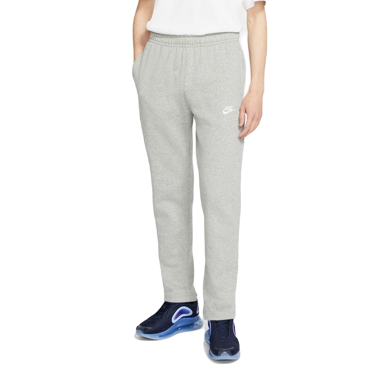 سرنوشت همیشگی مردانه NIKE M NSW Club Pant Oh Bb شلوار ورزشی M DK GREY HEATHER/MATTE SILVER/WHITE