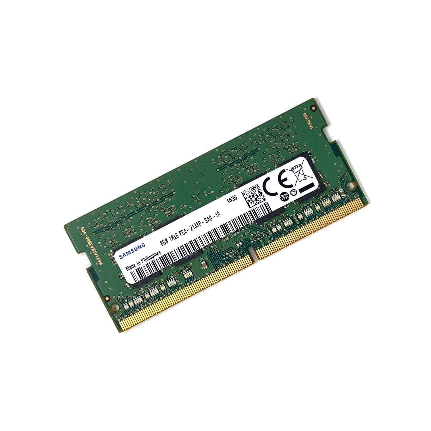 ماژول حافظه تکی سامسونگ M471A1K43BB0-CPB 8GB PC4-17000 DDR4-2133MHz Non-ECC Unbuffered CL15 260-Pin SoDimm 1.2V - OEM