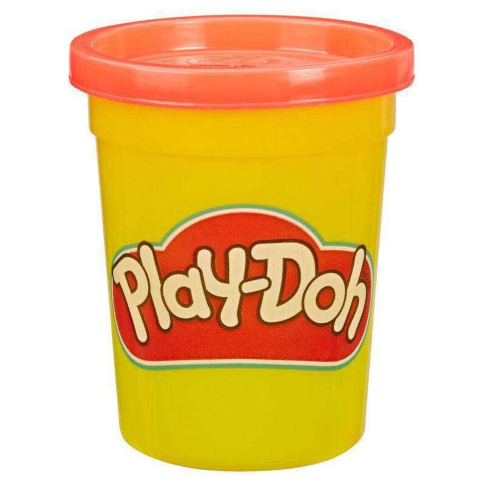 جعبه ۱۲ تایی پلیدو (Play-Doh) از خمیر مدلسازی قرمز بدون سم، هر کام به وزن ۴ اونس، ۱۲ عدد بانکه خمیر بازی قرمز، تکی