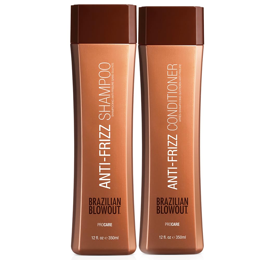 مایل به ترجمه کالاهای شامپو و کندیسیونر ضد چروک برزیلیایی، Brazilian Blowout Anti Frizz Shampoo and Conditioner Duo Pack Shampoo & Conditioner 2 Pack, 12 fl oz هستید؟