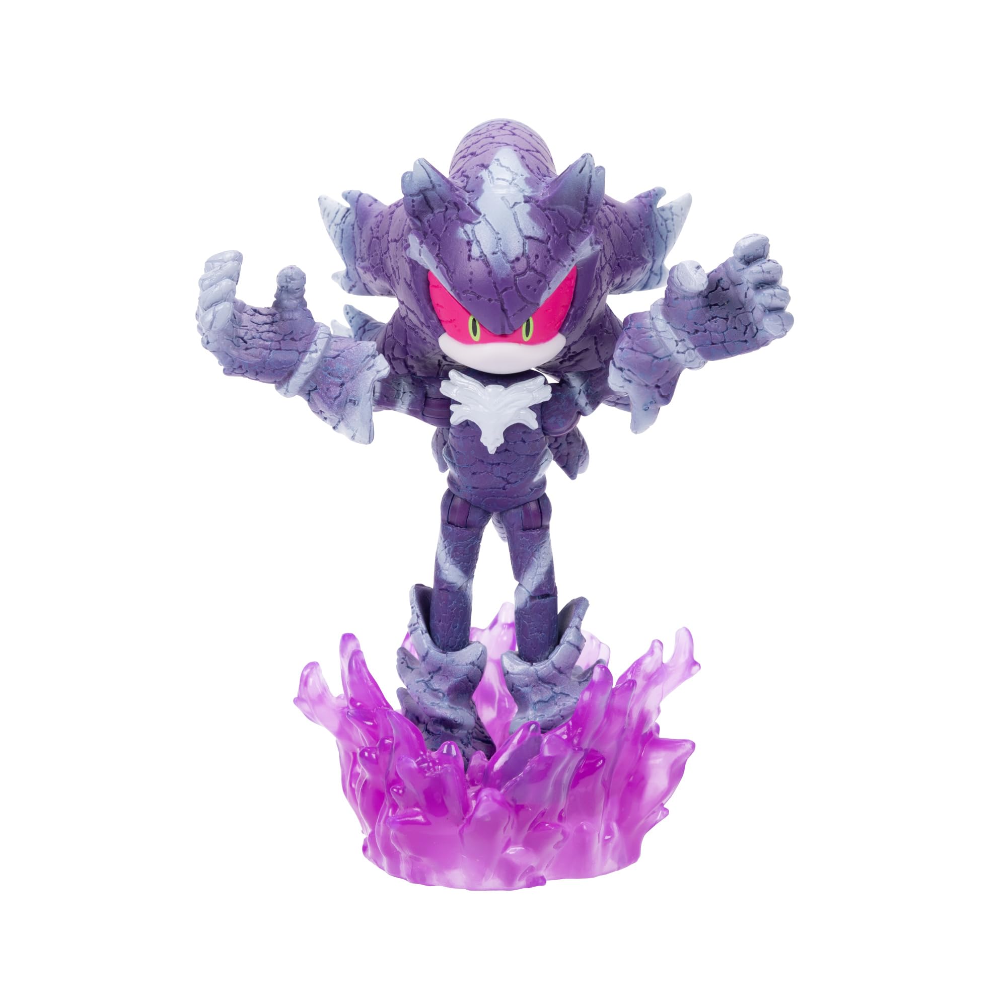 عروسک اکشن Mephiles the Dark از Sonic the Hedgehog با ارتفاع 4 اینچ همراه با جزئیات پایه ابری زیبا. برای سنین ۳ سال به بالا. (تأیید شده توسط شرکت Sega)