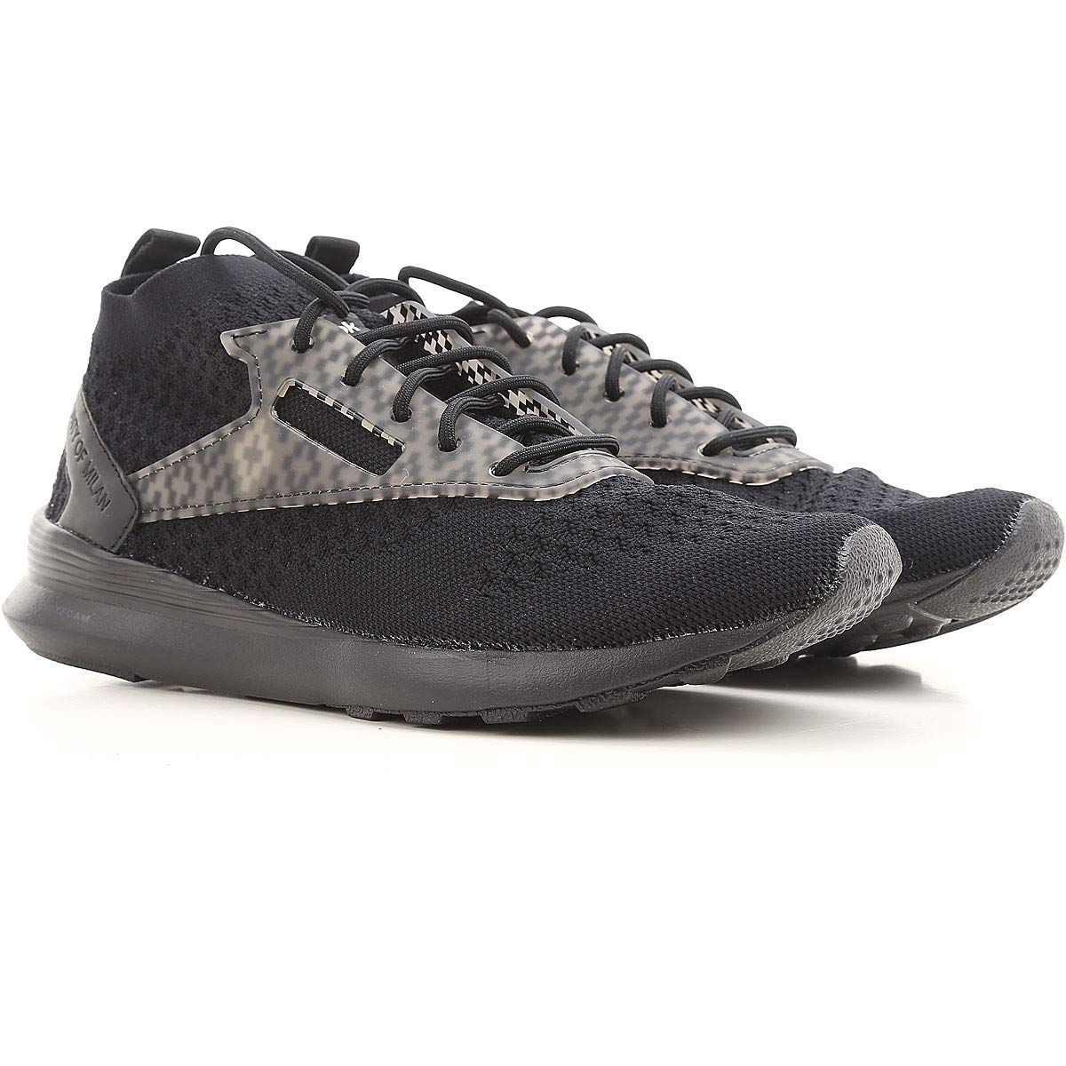 کفش مردانه Reebok Zoku Runner Ultraknit x Marcelo Burlon (سیاه/سفید) کد CN1651 سایز ۳۸.۵ EU سیاه/سفید