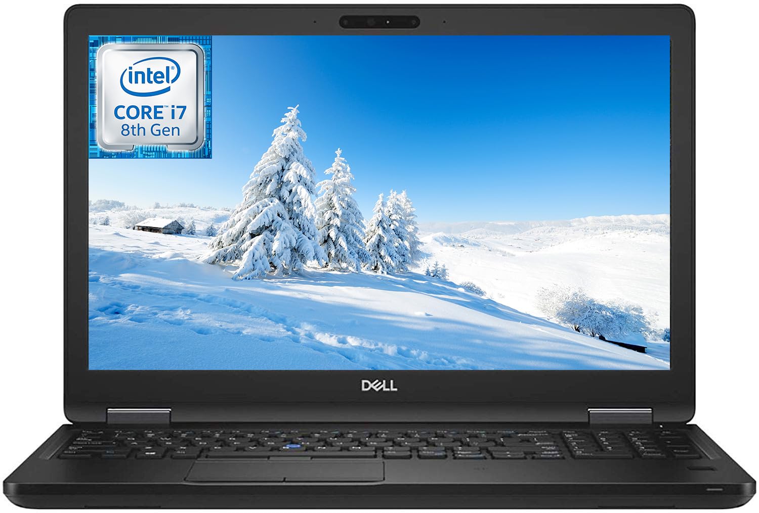 لپ تاپ دل Latitude 5491 با صفحه نمایش 14 اینچی، پردازنده Intel Core i7 نسل هشتم I7-8850H شش هسته‌ای، 512 گیگابایت حافظه داخلی SSD، 16 گیگابایت رم، صفحه نمایش Full HD با وضوح 1920x1080، ویندوز 10 Pro (بازسازی شده)