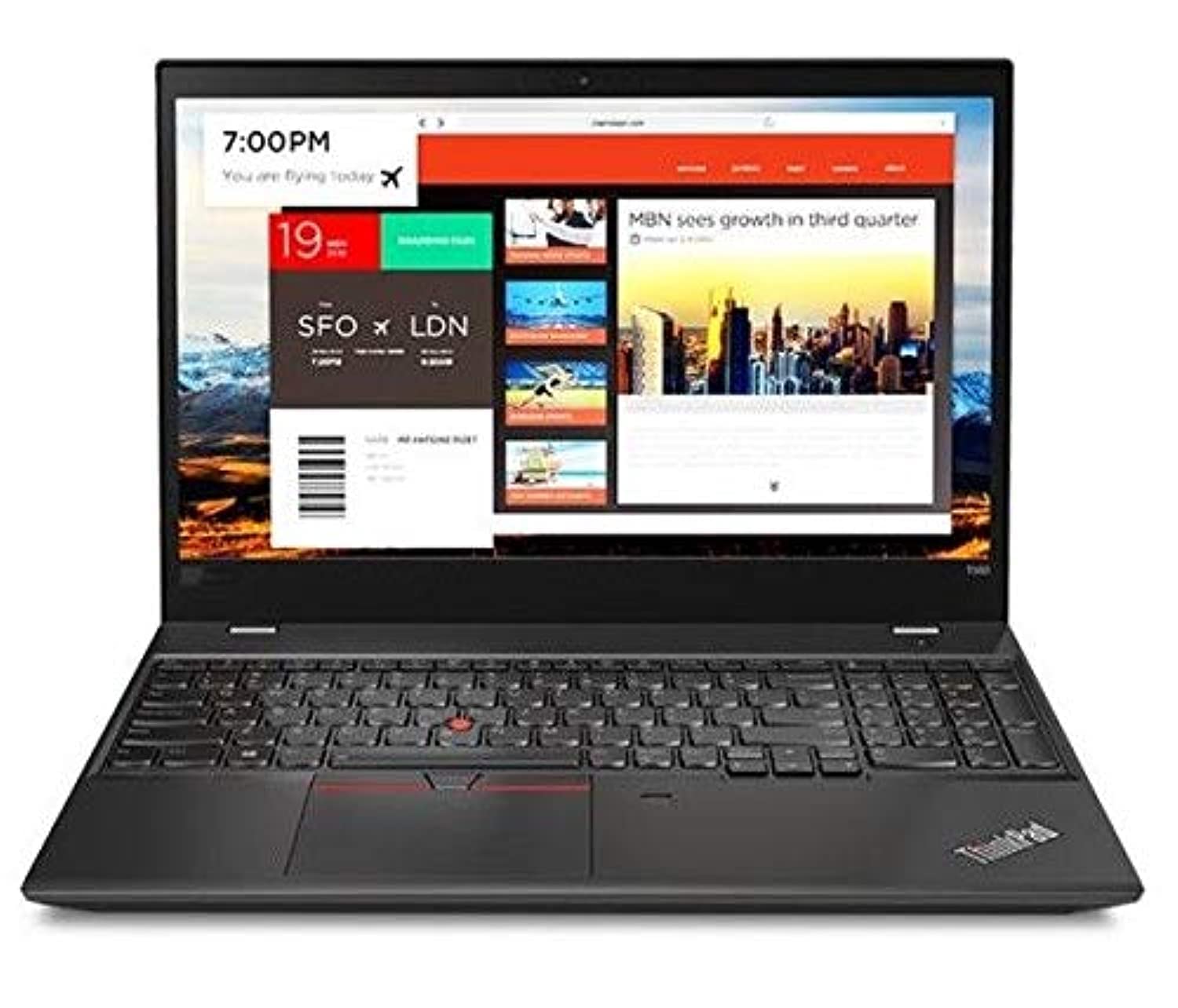 لپ تاپ لنوو (تجدید نظر شده) Lenovo ThinkPad T580، صفحه نمایش 15.6 اینچ FHD (1920x1080)، پردازنده Intel Core i7-8550U نسل هشتم، 16GB DDR4، حافظه داخلی 512GB SSD، ویندوز 10 Pro