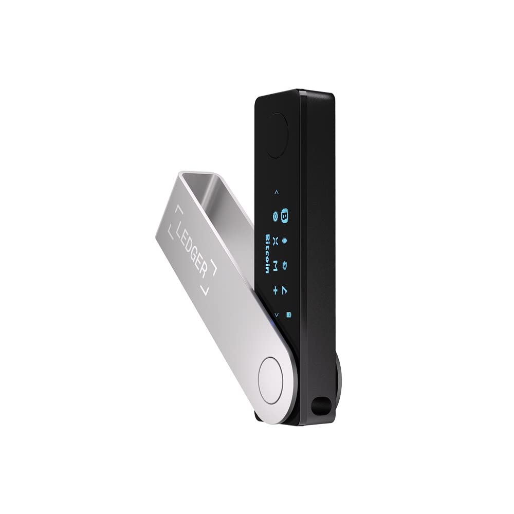 کیف پول سخت‌افزاری Ledger Nano X Crypto (مشکی انیکس) - بلوتوث - بهترین راه برای خرید، مدیریت و رشد امن تمام دارایی‌های دیجیتال شماست