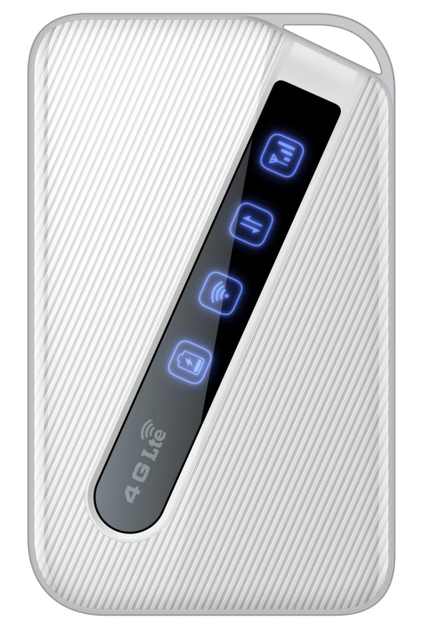 D-Link: DWR-930M - LTE 4G/HSPA 3000mAh روتر باتری سفید مرواریدی N300