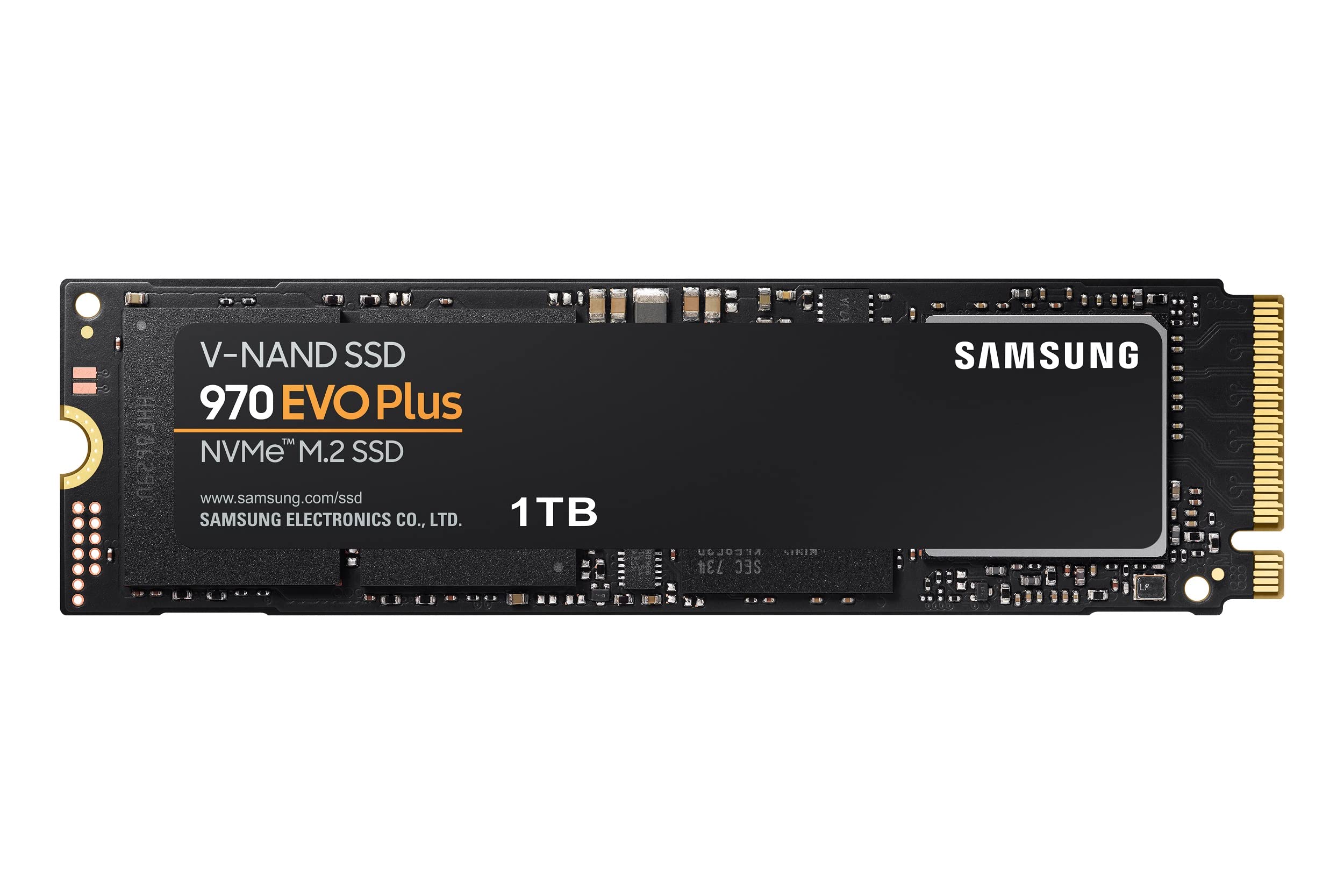 سامسونگ (MZ-V7S1T0B/AM) 970 EVO Plus SSD 1 ترابایت - درایو حالت جامد داخلی رابط M.2 NVMe با تکنولوژی V-NAND