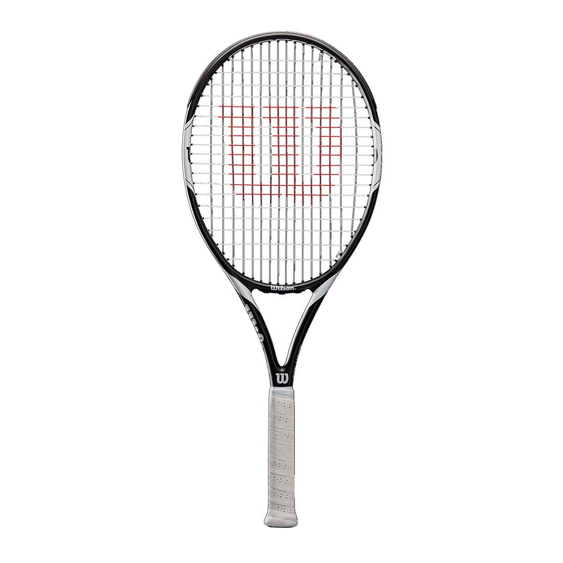 راکت تنیس Wilson Federer تیم 105 تیم 105 دسته 3 سیاه / سفید