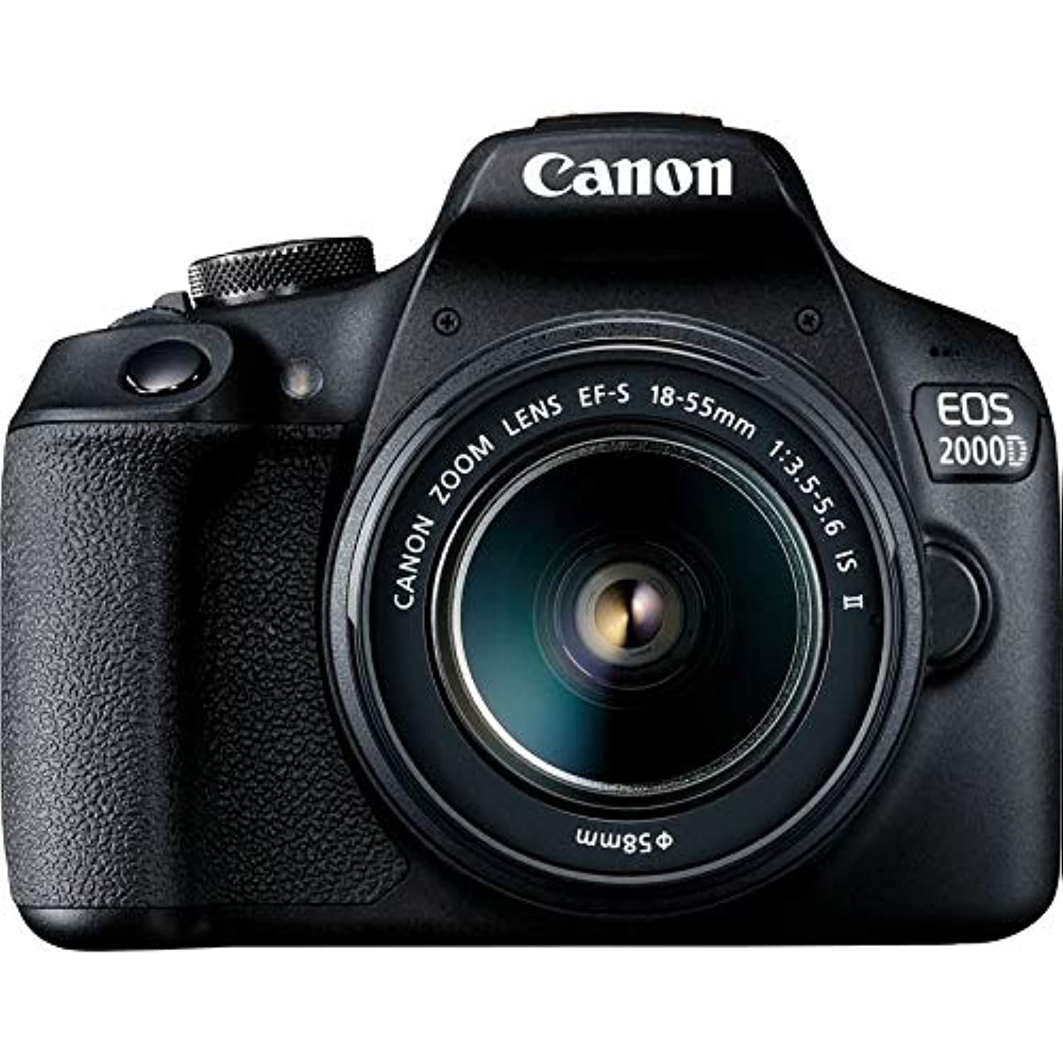 دوربین دیجیتال دی اس ال آر کانن EOS 2000D 18-55 IS، 24.1 مگاپیکسل، رنگ مشکی