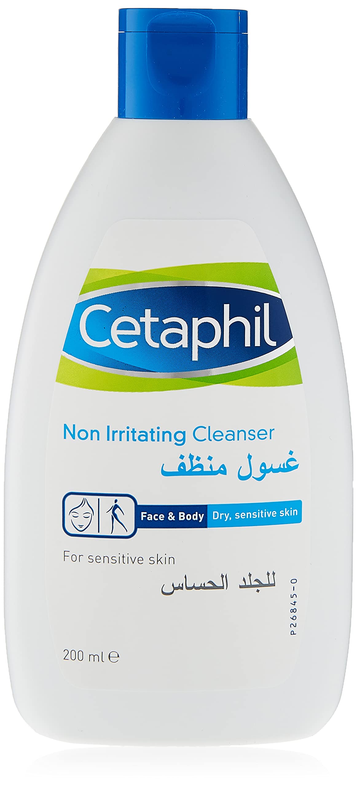 Cetaphil Gentle Hydrating Skin Cleanser | Face & Body | Men & Women | Dry to Normal and Sensitive Skin | Glycerin, Panthenol & Niacinamide | Unscented | Soap Free | 200ml | Dermatologist Recommended