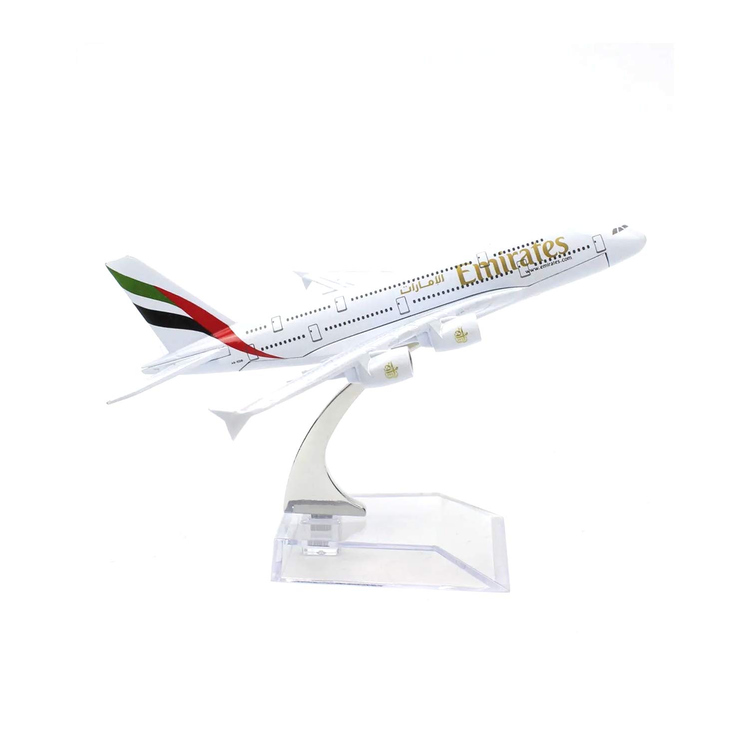 مدل‌های هواپیما فلزی A380 با ابعاد 16 سانتی‌متر، هدیه تولد مناسب برای کودکان و هدیه کریسمس برای طرفداران هواپیما هستند.