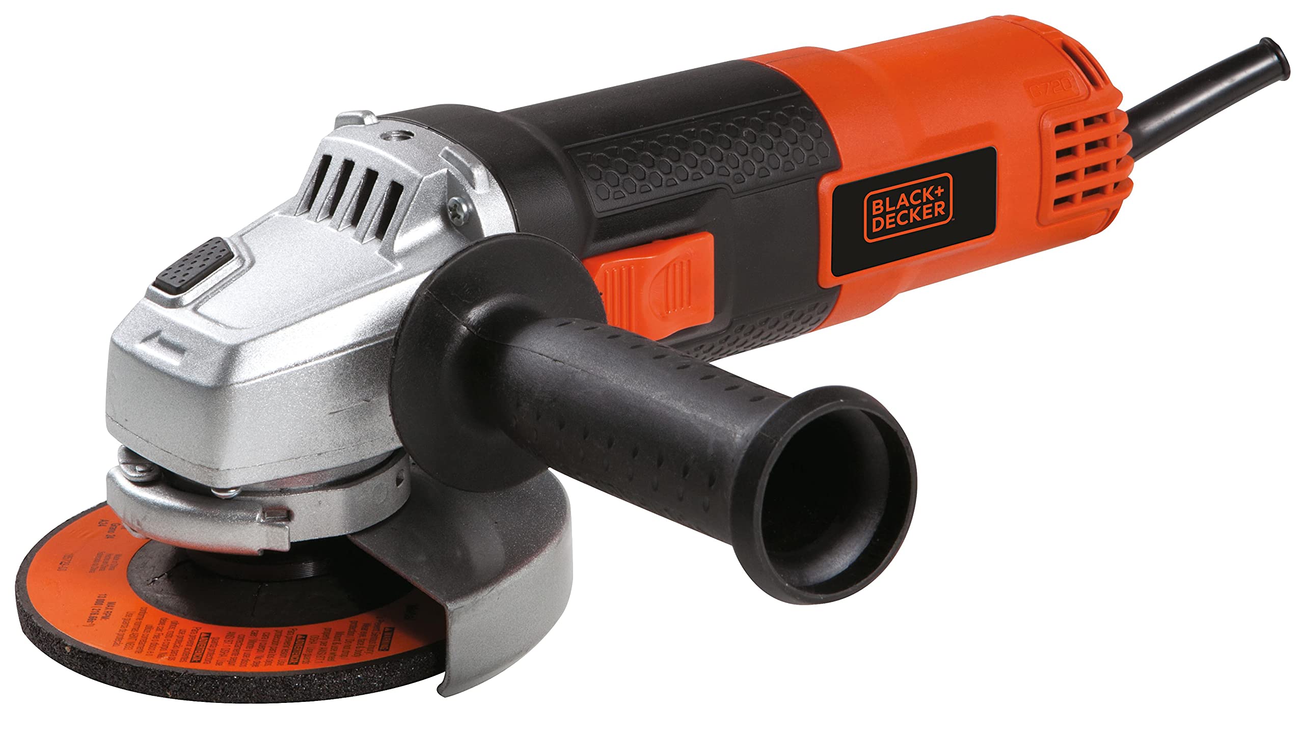 سنگزن برقی کوچک Black+Decker 820W با قطر 115 میلی‌متر، مدل G720P-B5