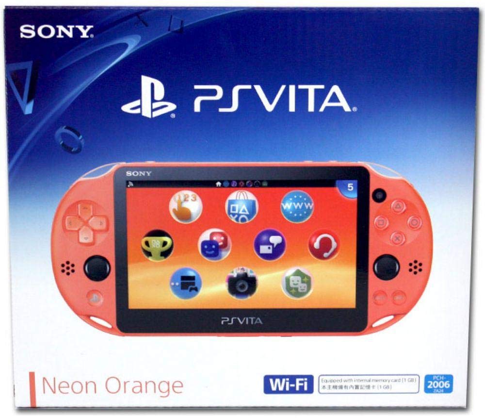 کنسول Sony PlayStation Vita PCH-2006 ZA24 Wi-Fi رنگ نئون نارنجی