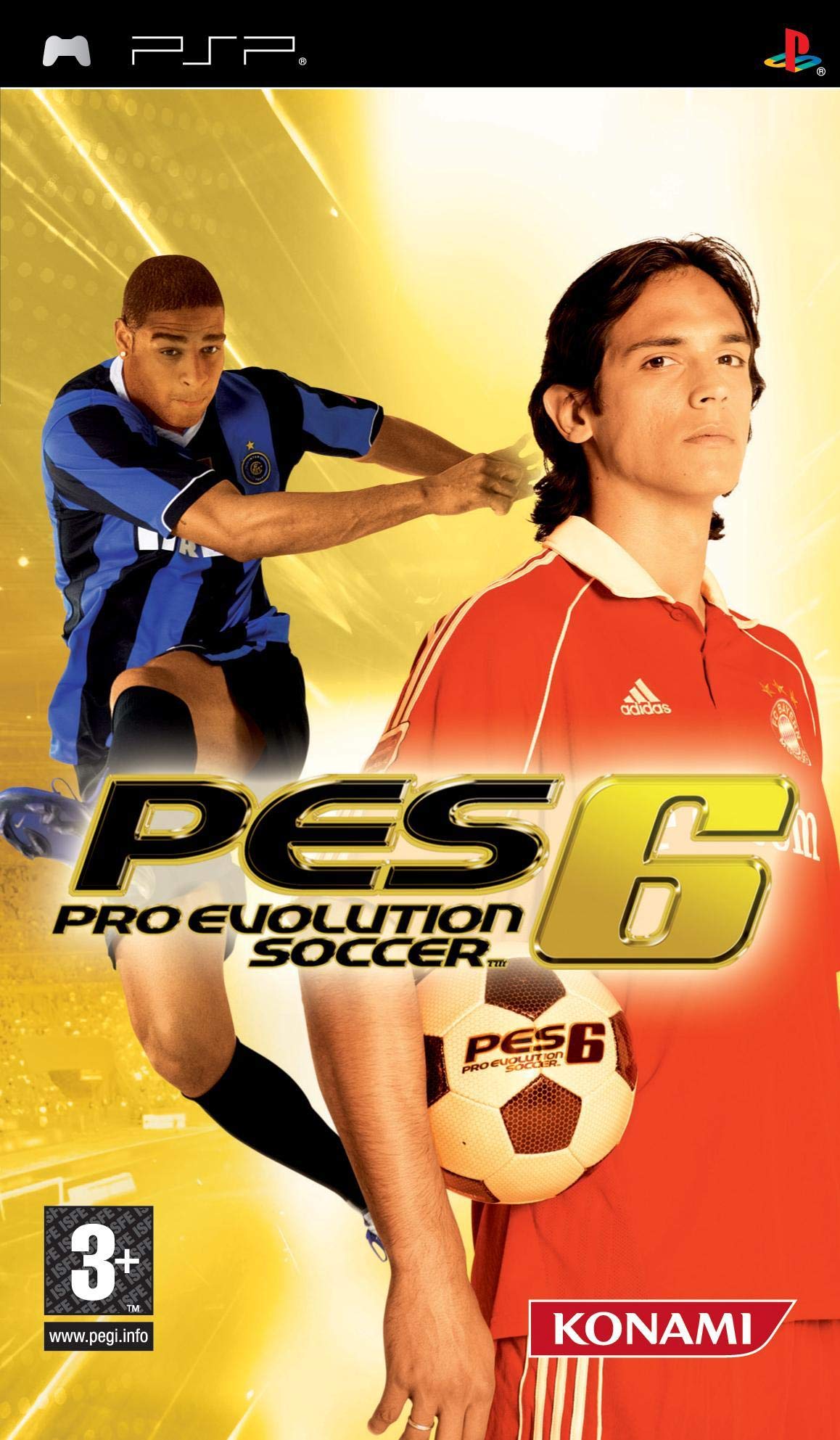 PES 6 برای PlayStation Portable توسط Konami