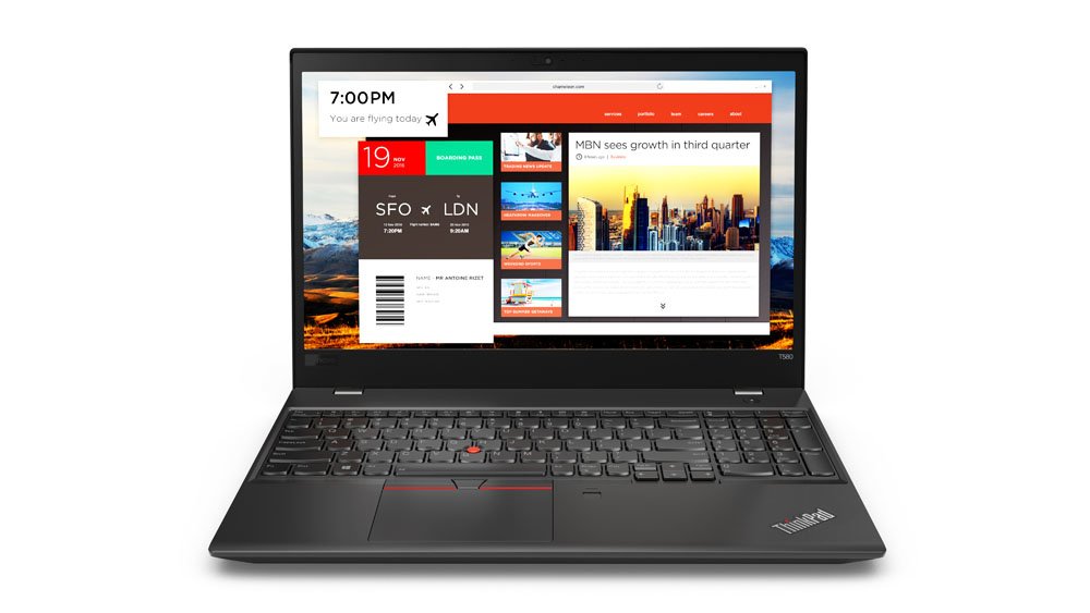 لنوو (ارتقا یافته) ThinkPad T580 15.6 اینچ (1920x1080) نمایش IPS ضدتابش - پردازنده Intel i5-8250U، 8GB RAM، 512GB SSD PCIe-NVMe، ویندوز 10 Pro 64 بیت