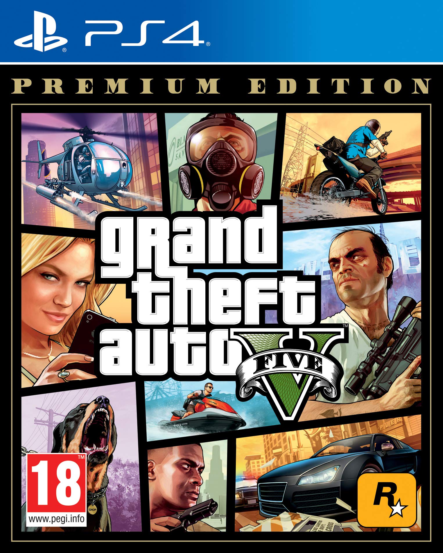 نسخه پریمیوم GTA V برای PS4