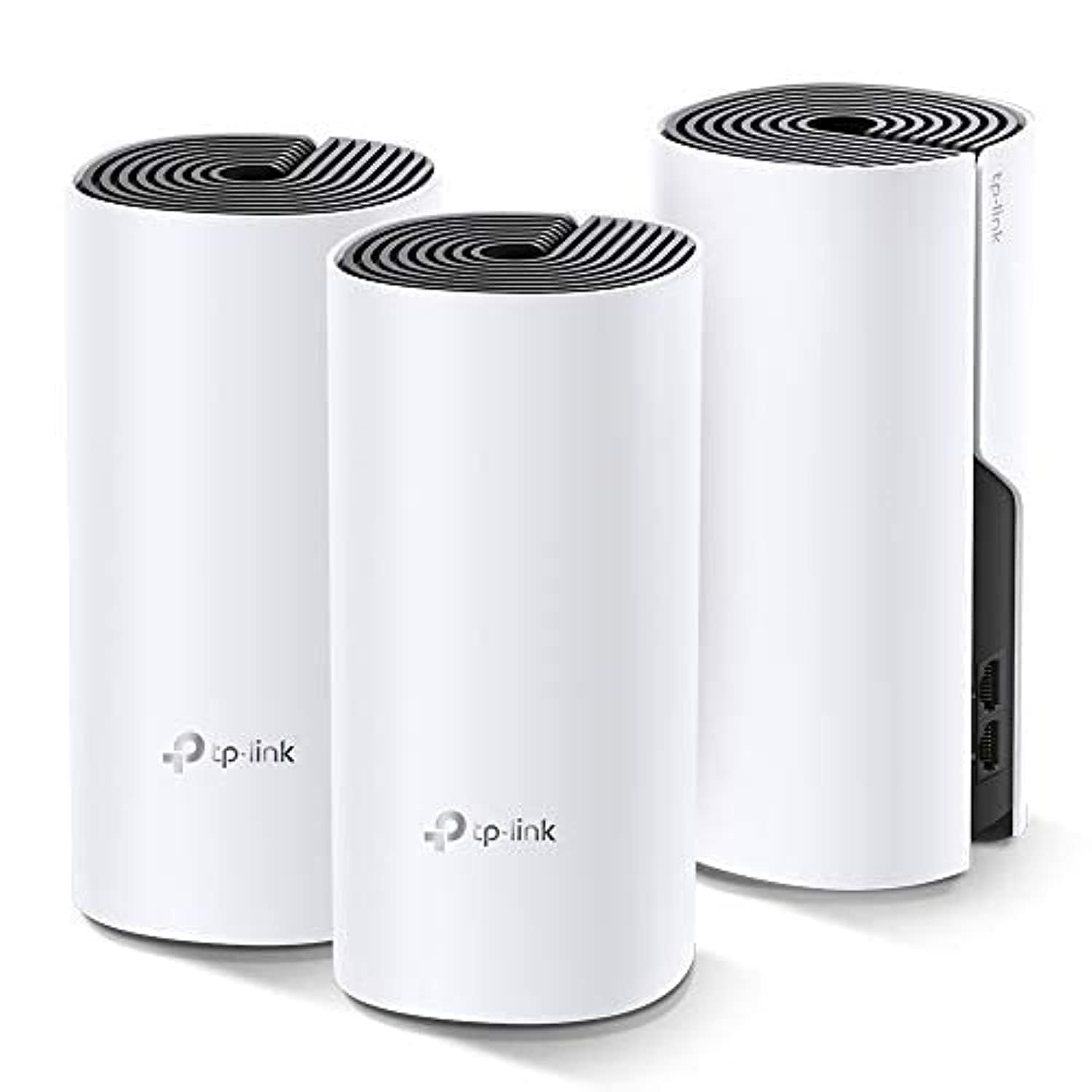 سیستم وای فای مش تمام خانه TP-Link Deco M4 Gigabit پیشرفته، سفید، AC1200، مجموعه از 3 عدد