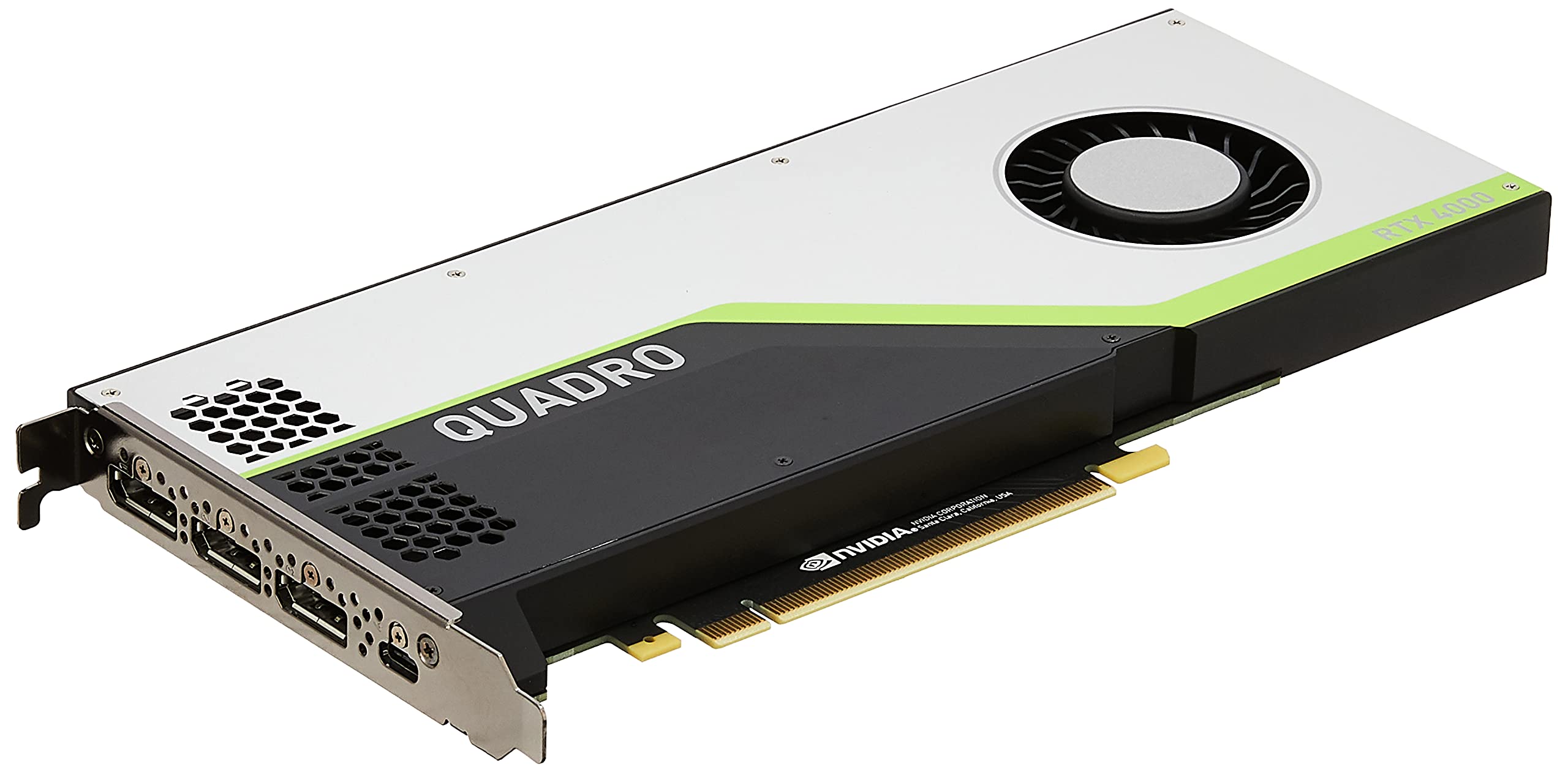 PNY NVIDIA GeForce Quadro RTX 4000 - نخستین GPU جهان با ردیابی پرتو، VCQRTX4000-PB