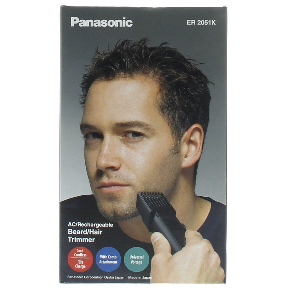 Panasonic ER2051 تراش مو و ریش برای مردان، مشکی