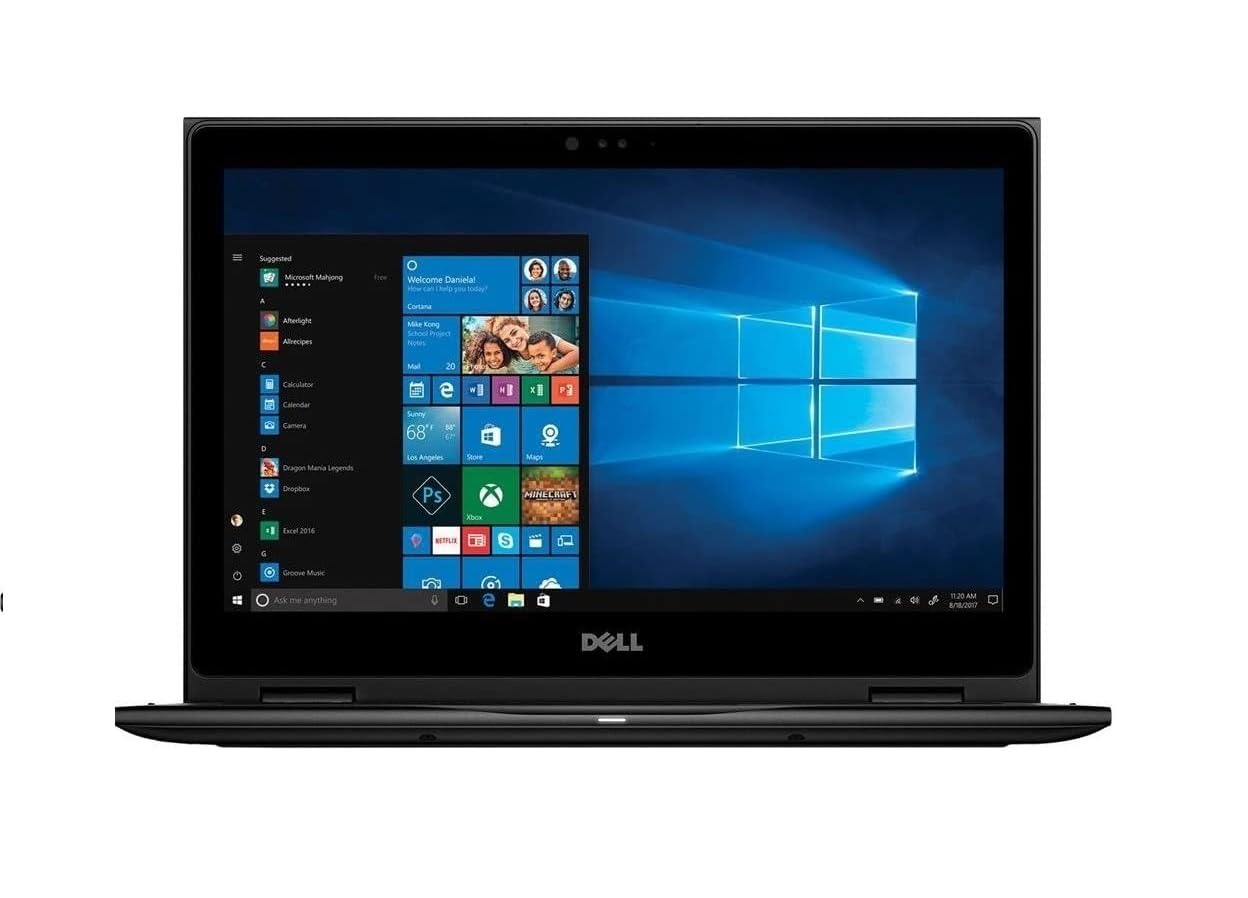 Dell (بازسازی شده) Latitude 3390 2-in-1 Intel Core i5-8250U X4 1.6GHz 8GB 256GB SSD، مشکی