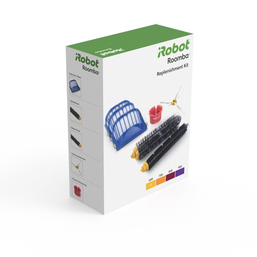 قطعات یدکی اصلی iRobot Roomba - مجموعه تأمین سری Roomba 600 رنگ سفید