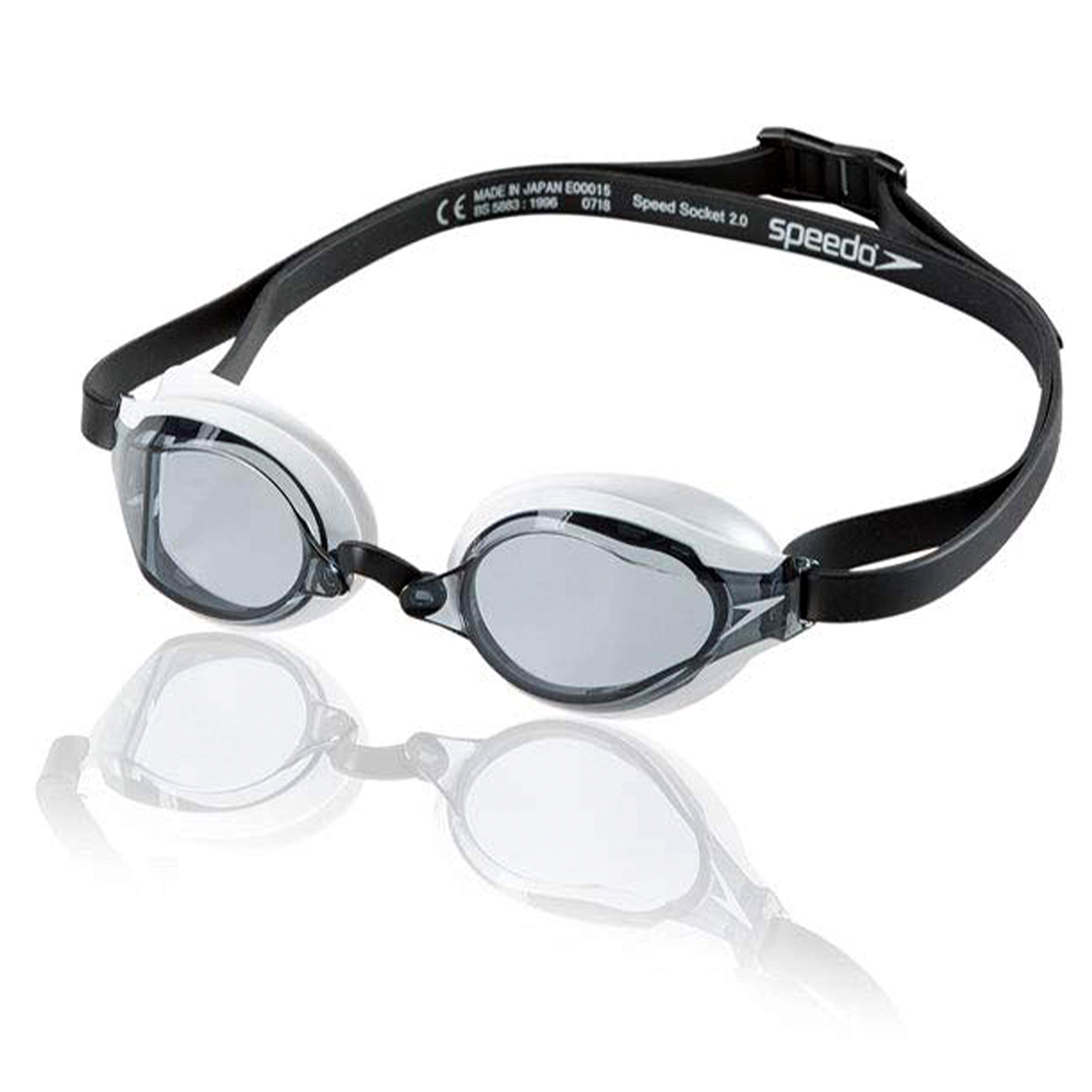 Speedo Speed Socket 2.0 Swim Goggle White/Black