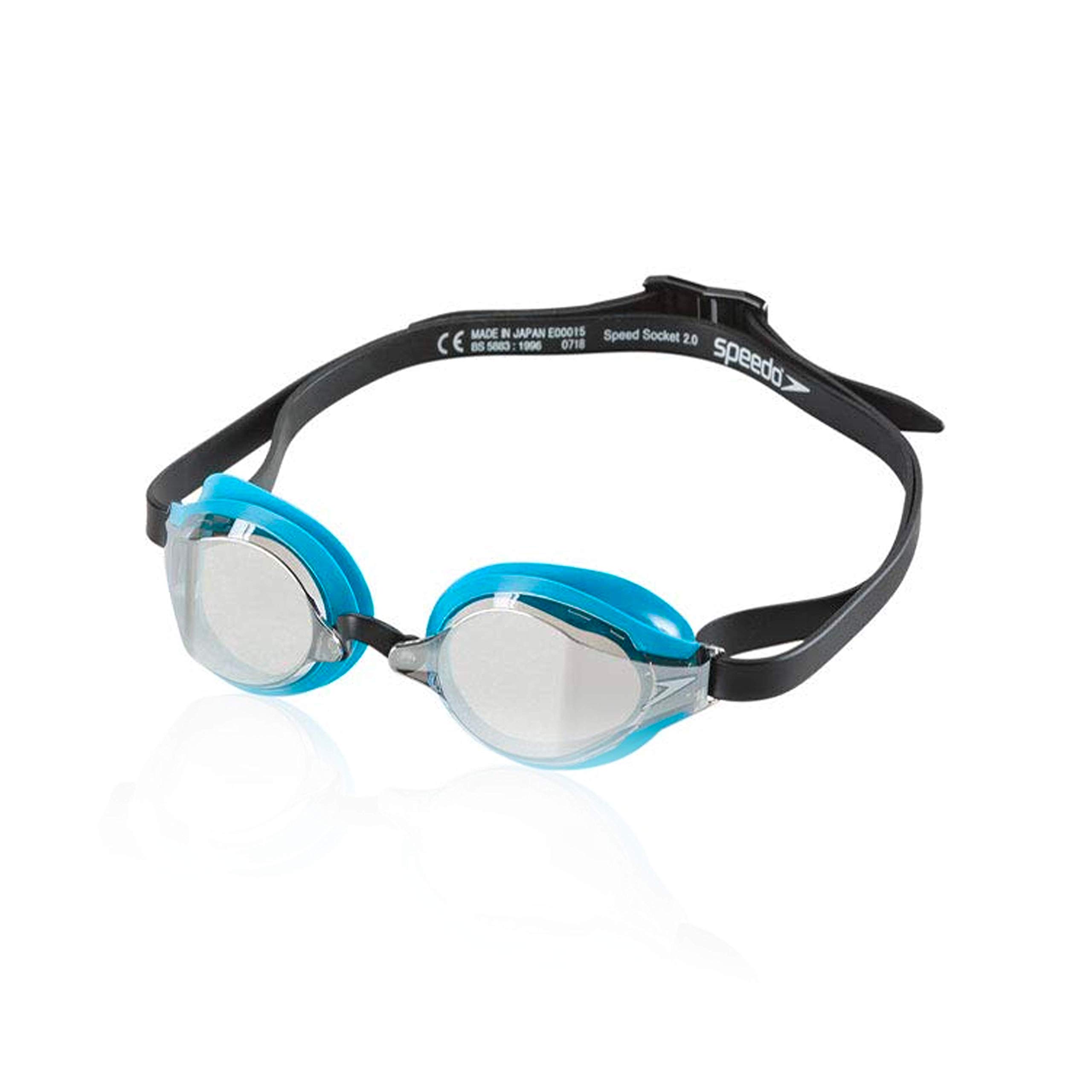 Speedo Speed Socket 2.0 Swim Goggle Smoke Ice Mirrored