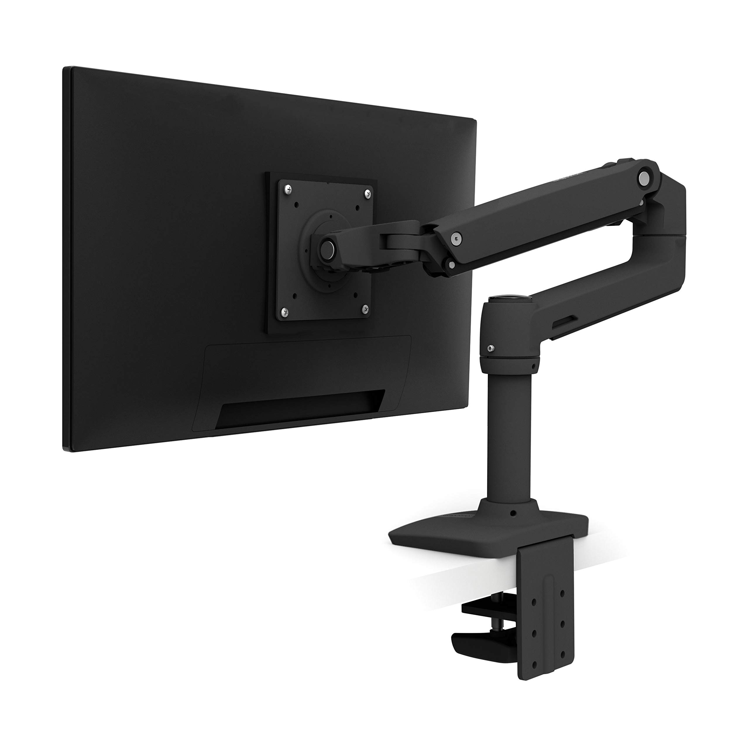 Ergotron - LX Single Monitor Arm VESA Desk Mount - برای مانیتور‌های تا 34 اینچ 3.2-11.3 کیلوگرم 1 نمایش سیاه LX Arm