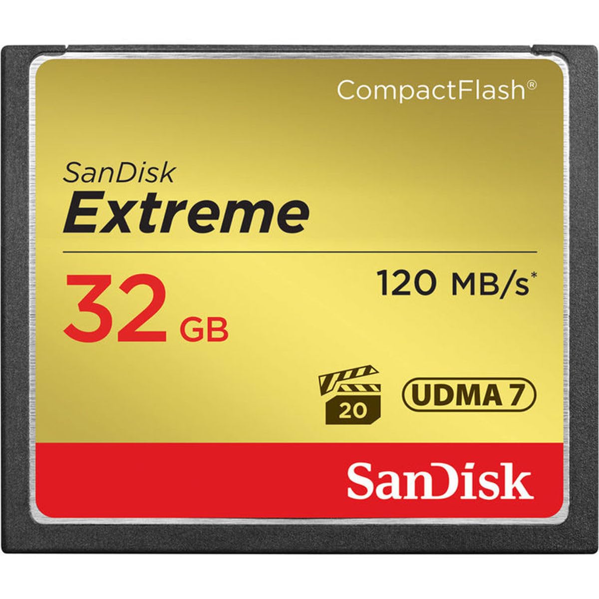 SanDisk Sdcfxsb-032g-G46 کارت حافظه CF Extreme 32GB 120MB/S کلاس 10