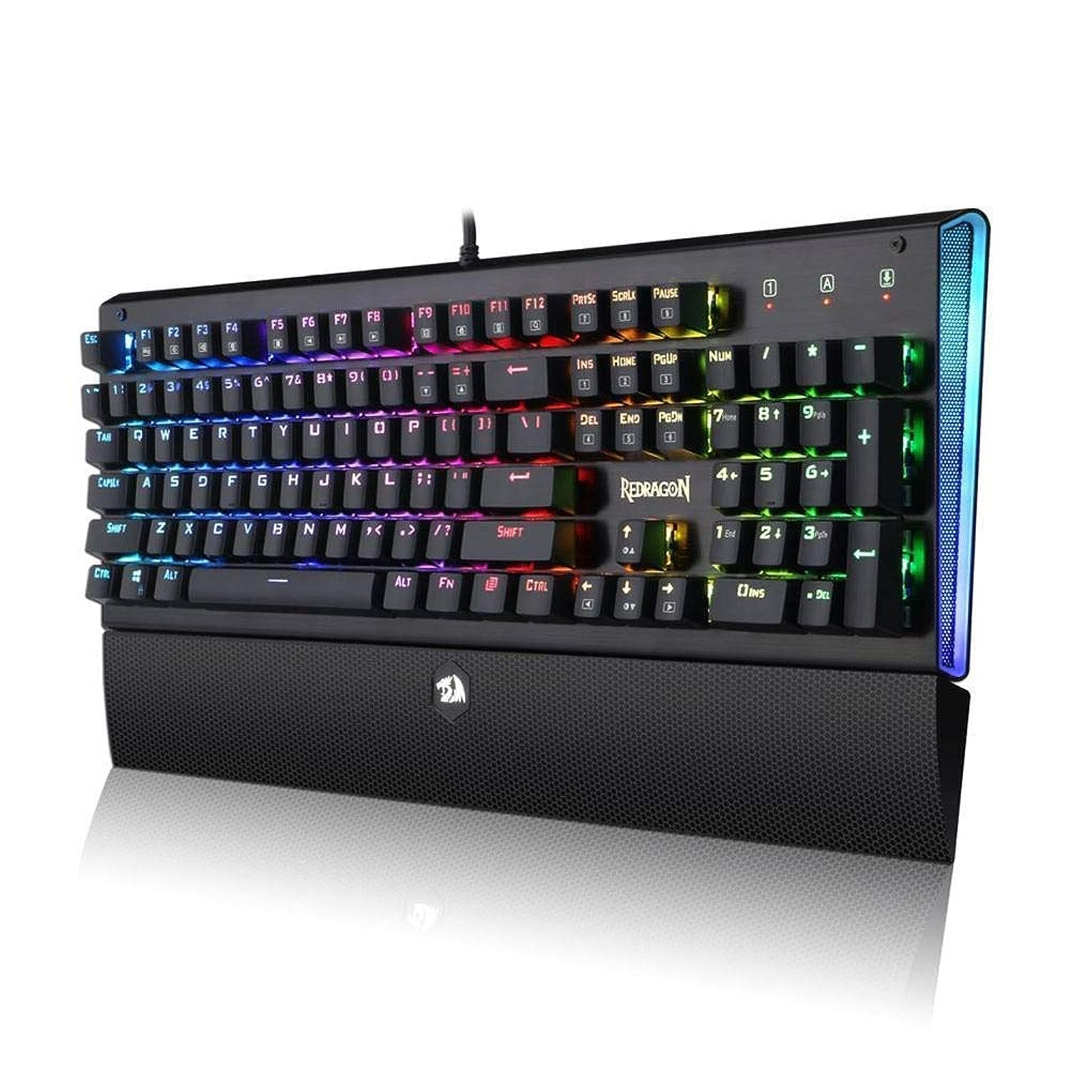 کیبورد بازی مکانیکی RGB Redragon Aryaman K569