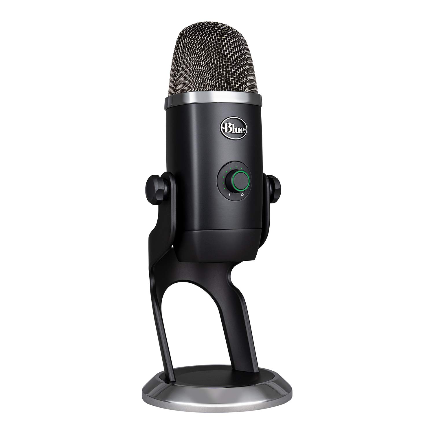 میکروفون USB Blue Yeti X از Logitech برای خالقان، انسانهای شعر، استریم و ضبط PC و Mac، مخصوص بازی، پادکست، استریم و ضبط می‌باشد، این میکروفون کاندنسر دارای نورپردازی LED با مترینگ با کیفیت بالا و افکت‌های صدای Blue VO!CE است.