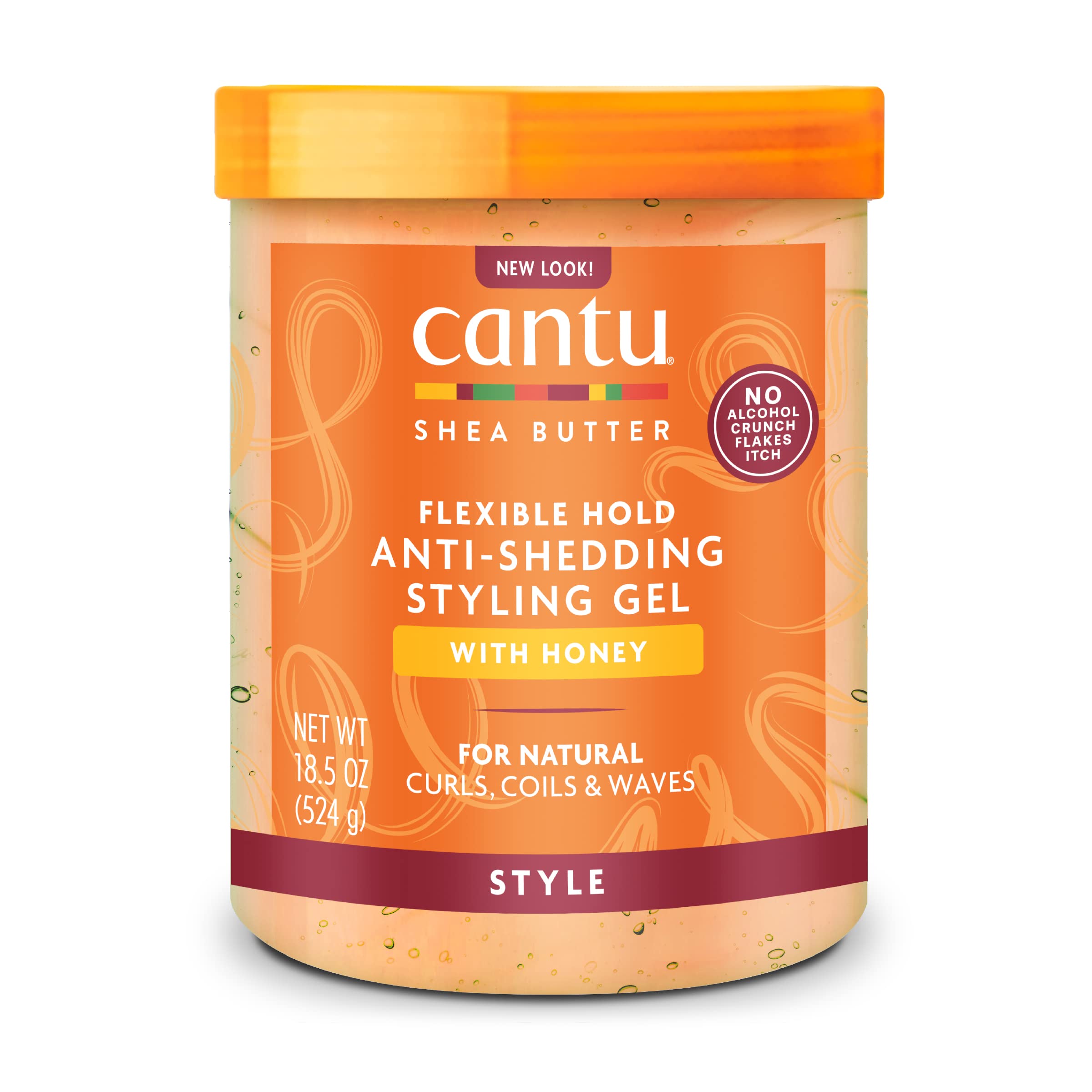 ژل مدل‌سازی با مقاومت بیشینه Cantu Shea Butter Anti-Shedding با عسل 524 گرم