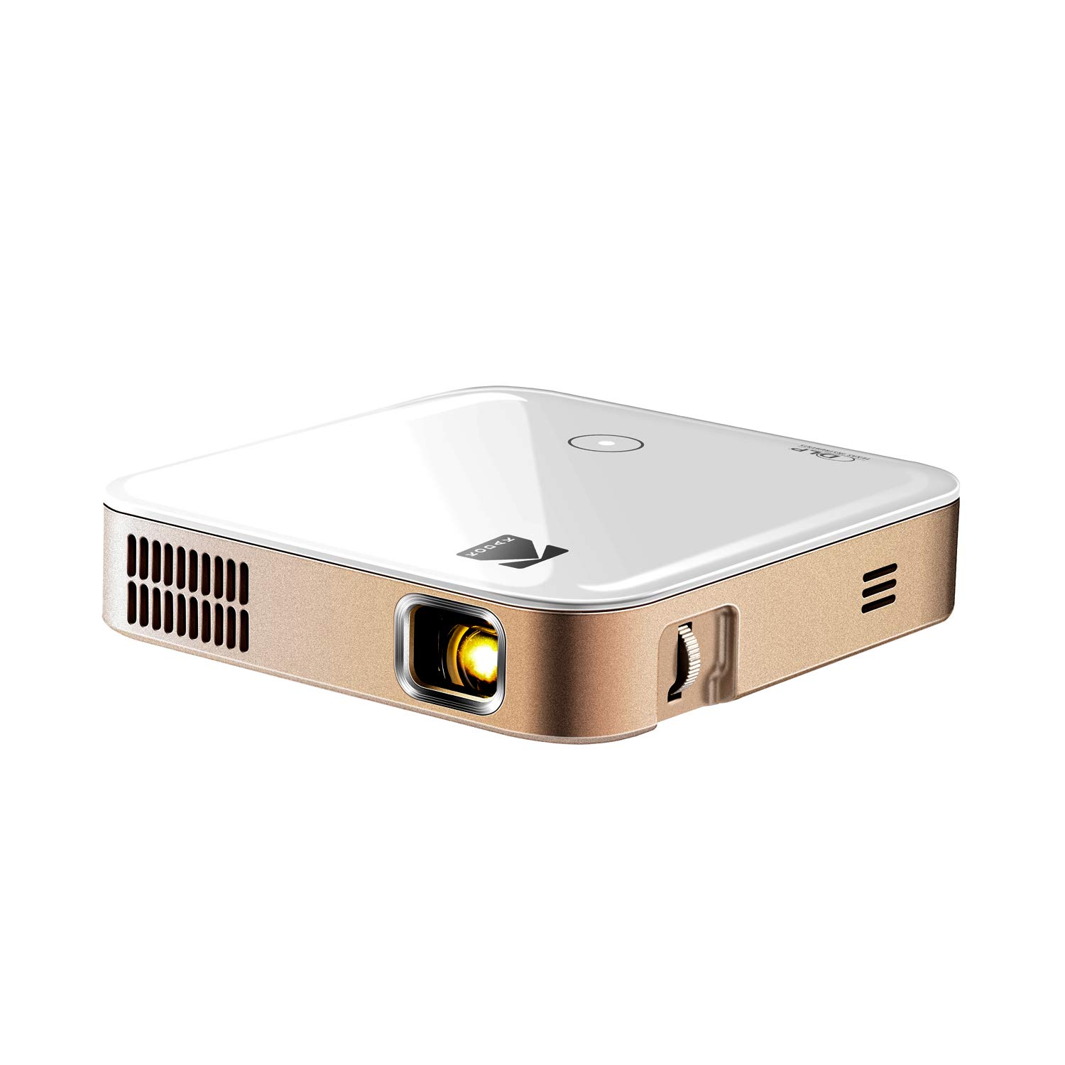 پروژکتور هوشمند قابل حمل KODAK Luma 350، پروژکتور ویدیوی قابل شارژ Ultra HD قدرتمند با اندروید ۶۰، برنامه‌های پخش زنده، Wi-Fi، تکرار، کنترل از راه دور و کیفیت بسیار واضح تا ۲۰۰ اینچ