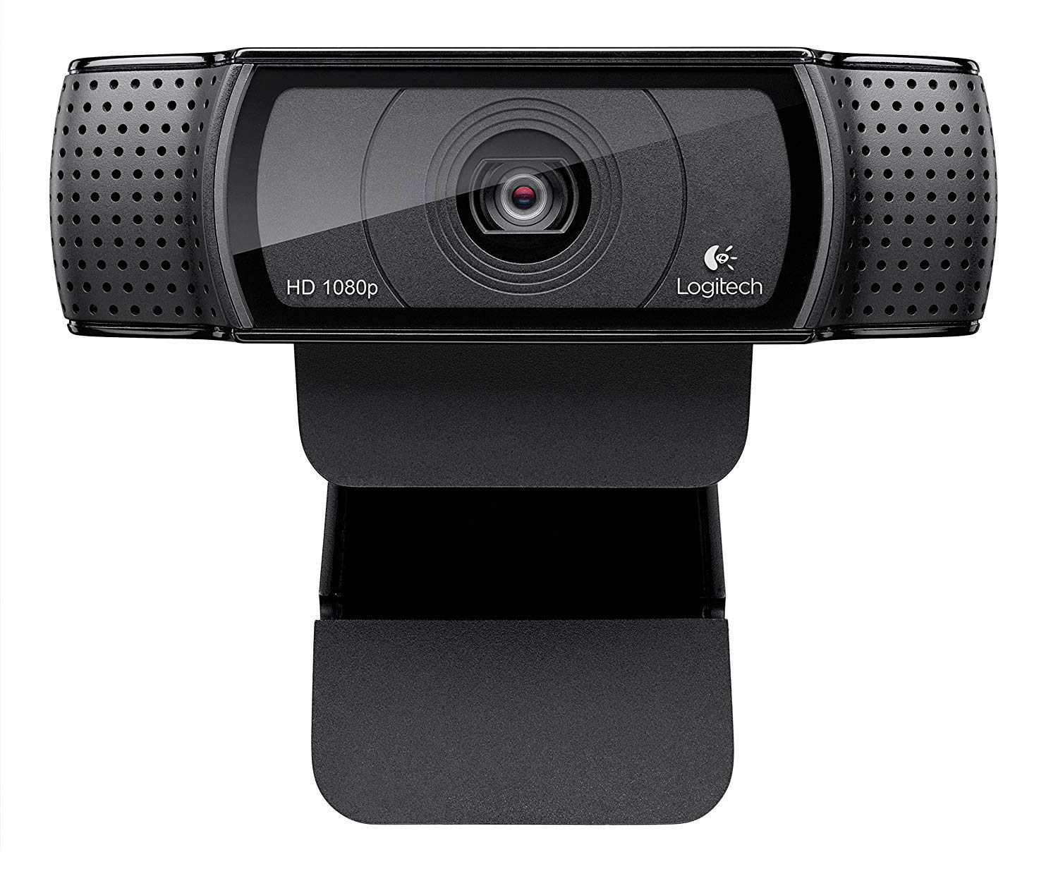 وب‌کم Logitech HD PRO C920 با صفحه نمایش گسترده برای تماس و ضبط ویدیو - مشکی