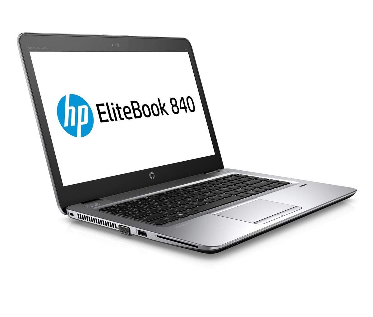 لپ تاپ 14 اینچی HP EliteBook 840 G5 - پردازنده Core i5 2.3 گیگاهرتزی، 16 گیگابایت رم، 256 گیگابایت حافظه داخلی SSD، ویندوز 10 پرو (تجدید شده)