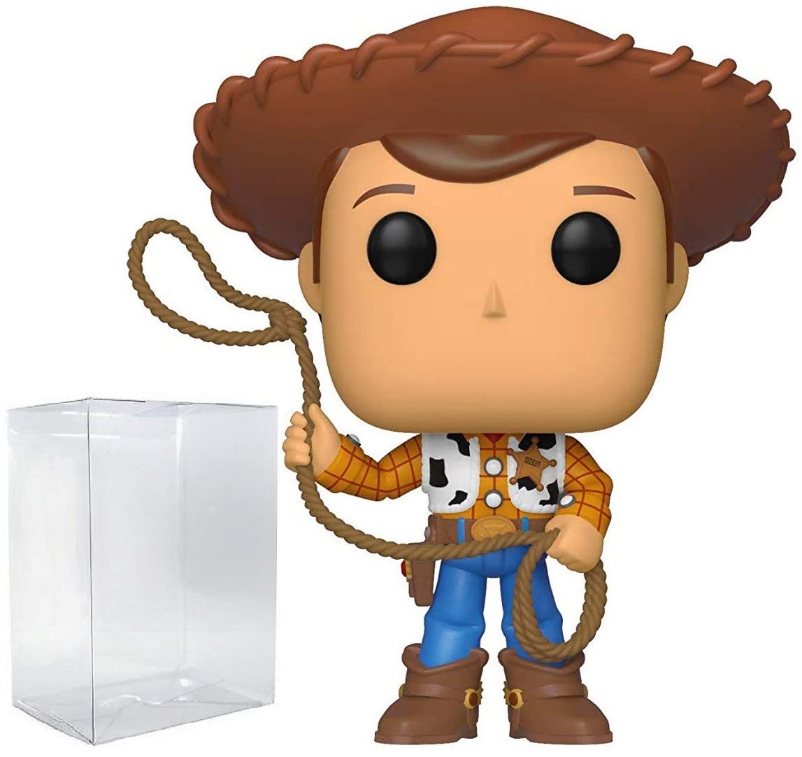 شخصیت انیمیشن دیزنی پیکسار: دمبل وودی از فیلم Toy Story 4 - شریف وودی فانکو پاپ! تندرست ساز (شامل محافظ جعبه پاپ)