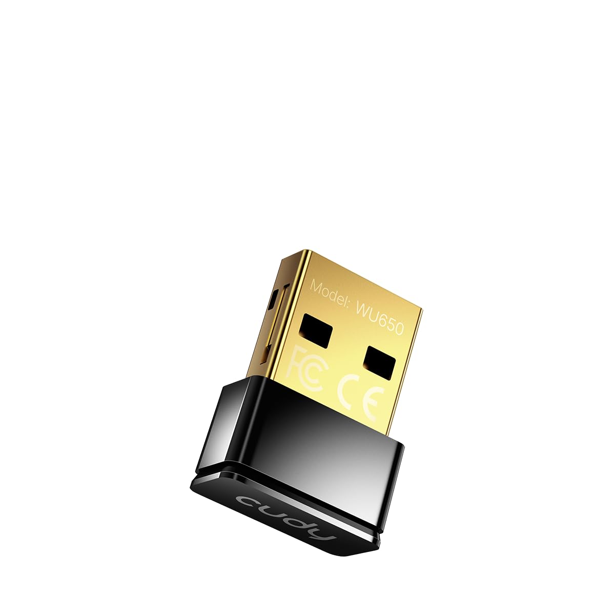 آداپتور وای فای USB Cudy AC 650Mbps برای کامپیوتر، دانگل بی‌سیم 5GHz/2.4GHz، USB وای فای، آداپتور بی‌سیم USB برای لپتاپ - اندازه نانو، سازگار با ویندوز XP / 7/8.x /10/11، مک او اس