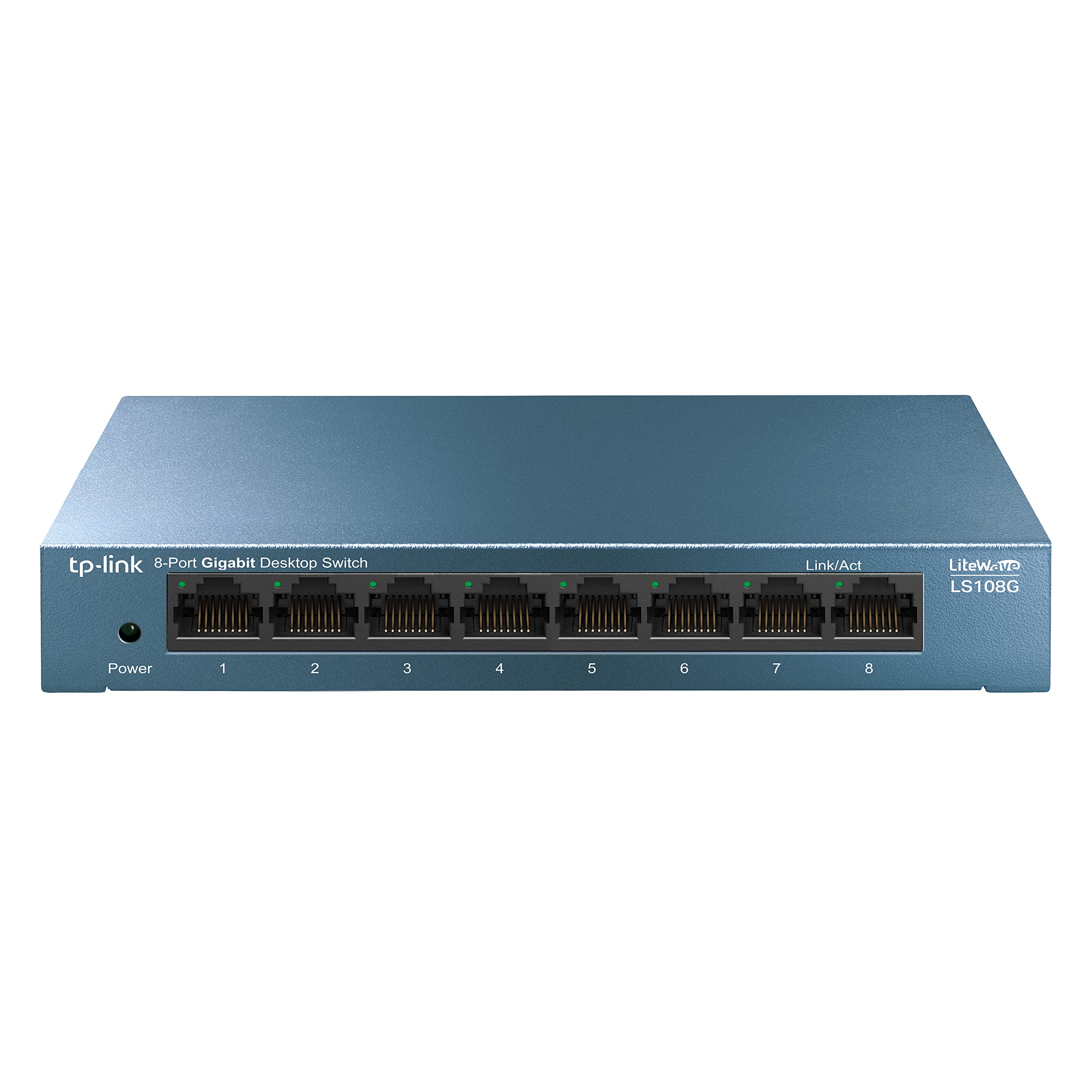 TP-Link LS108G | سوییچ شبکه اترنت گیگابیت 8 پورته، تقسیم‌کننده اترنت | پلاگ اند پلیٹ کنید