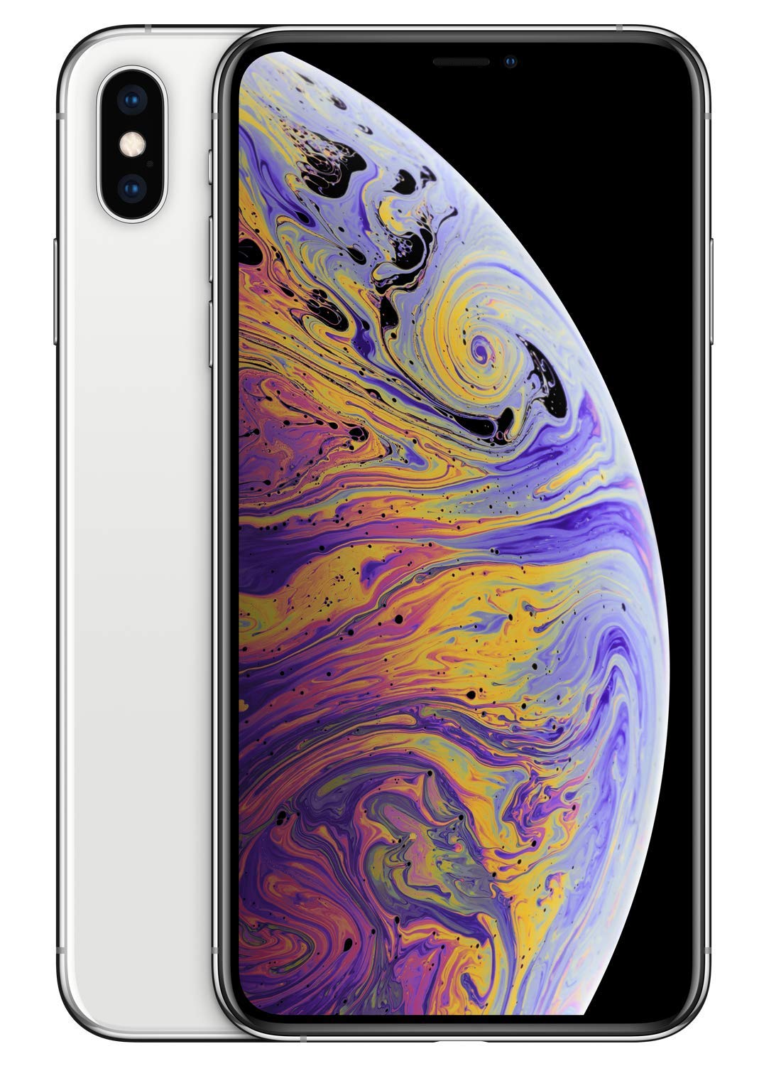 گوشی اپل آیفون XS Max با FaceTime 256GB 4G LTE - نقره‌ای (تجدید نظر شده)