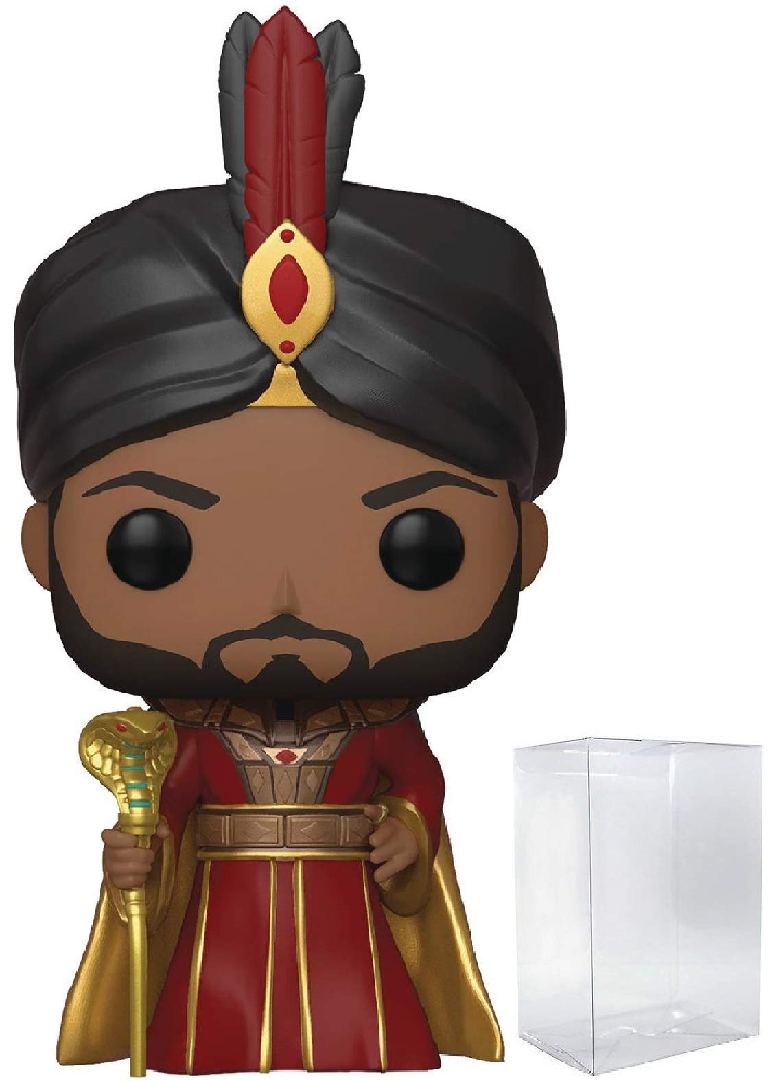 Disney: آلادین اکشن زنده - جعفر وزیر شاهی Funko Pop! شکل وینیل (شامل جلد محافظ جعبه Pop سازگار)