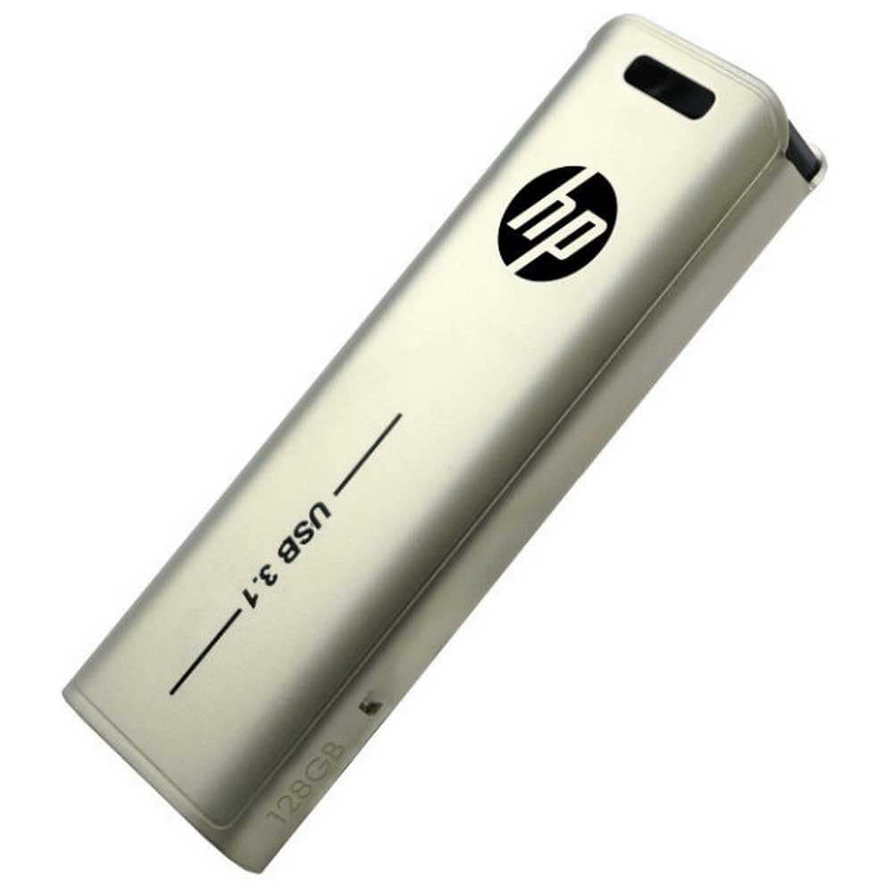 فلش درایو USB 3.1 HP x796w با ظرفیت 128 گیگابایت ، طراحی فشار و کش، پوشش فلزی 128 گیگابایت
