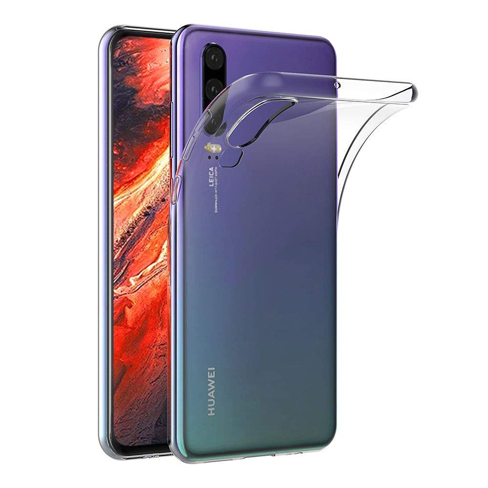 محافظ MaiJin برای Huawei P30 (اندازه 6.1 اینچ) با قابلیت انعطاف پذیری نرم TPU و پوشش شفاف دور دستگاه