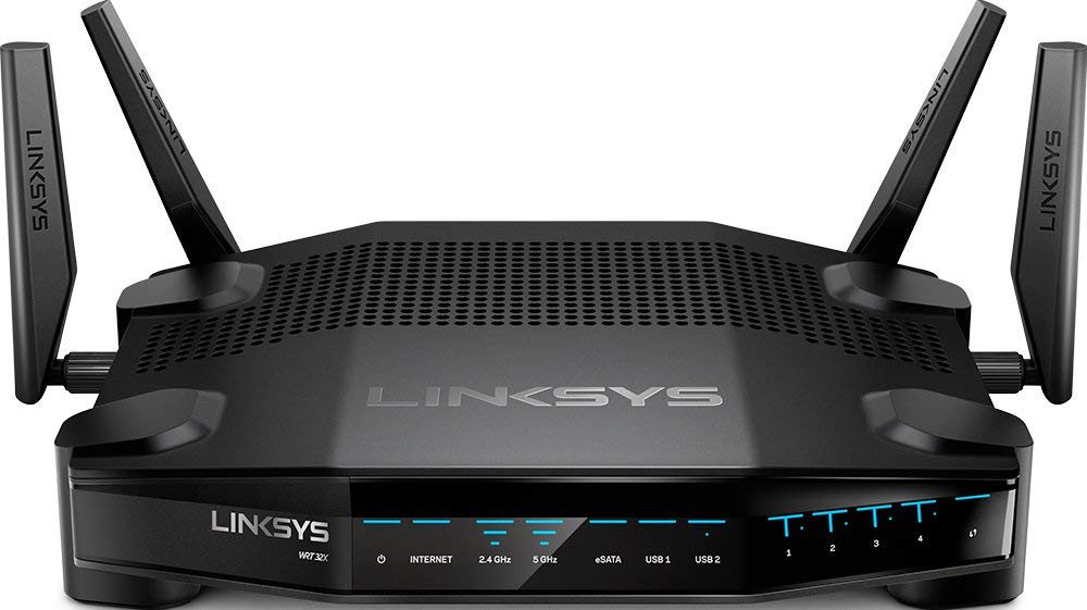 ریز مخابراتی بی‌سیم Linksys WRT32X AC3200 بازی | WRT32X