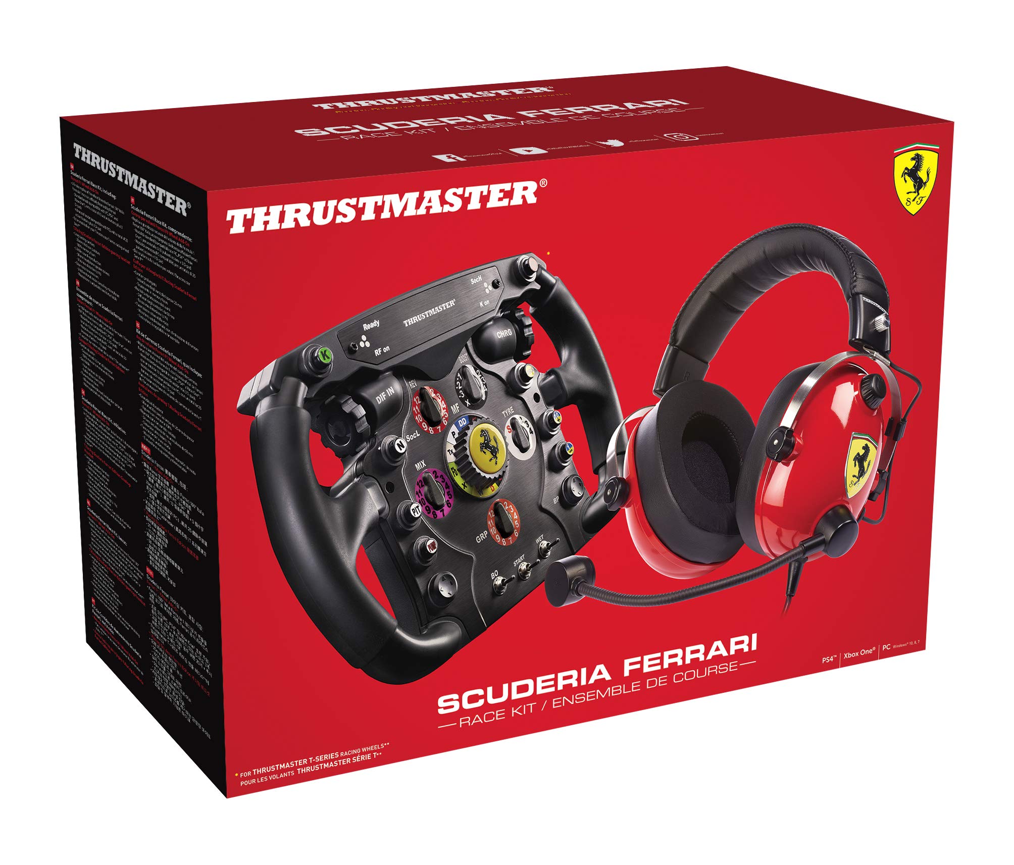 بسته Thrustmaster SCUDERIA FERRARI F1 (PS4، XBOX Series X/S، One، PC)